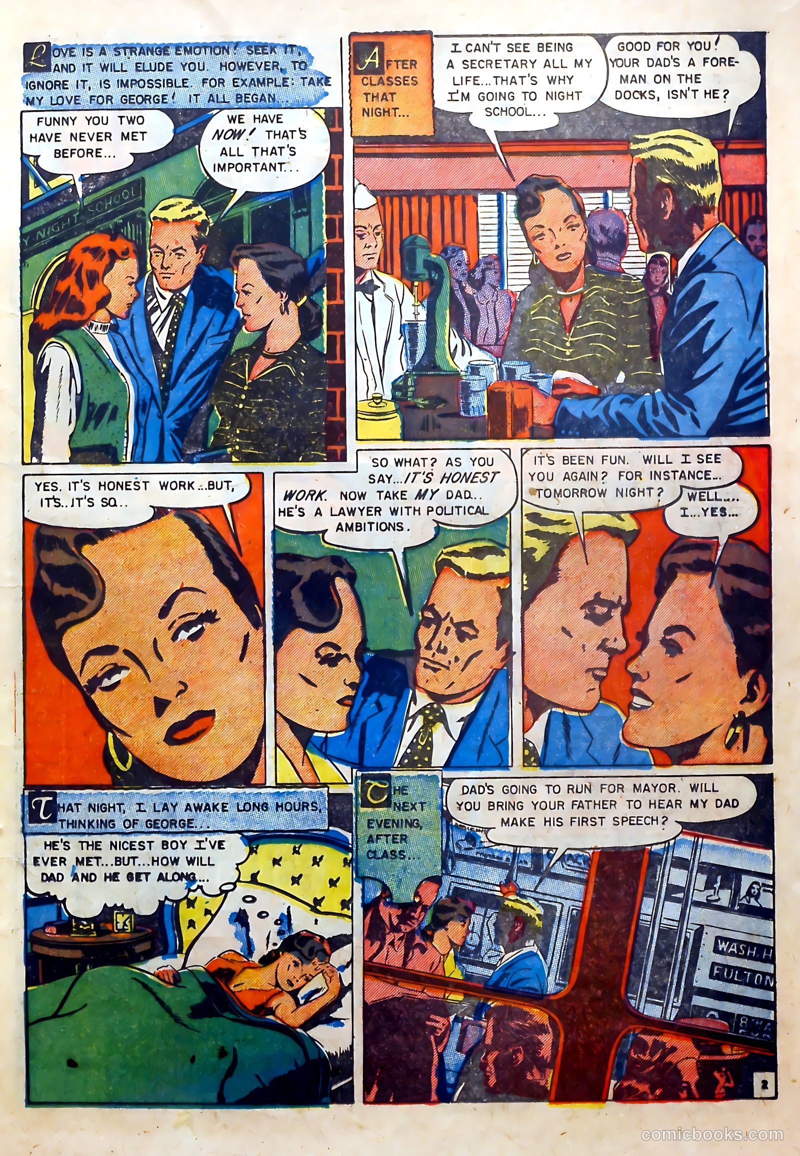 Youthful Romances #12 (1953) — page 21 of 36