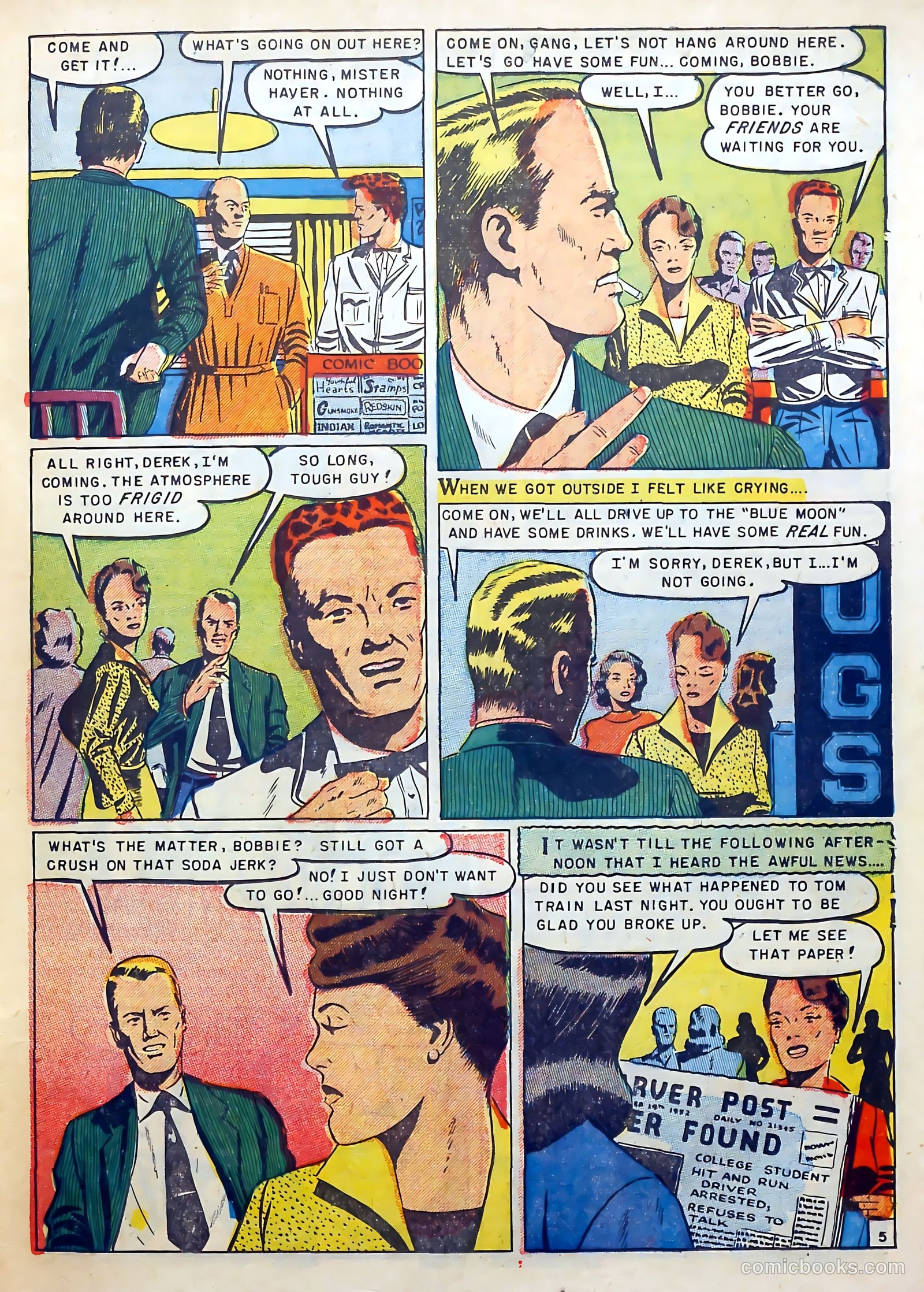 Youthful Romances #13 (1953) — page 15 of 36