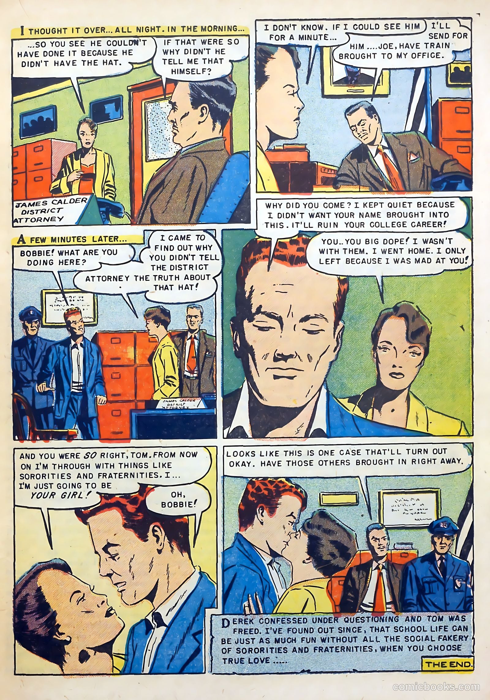 Youthful Romances #13 (1953) — page 17 of 36