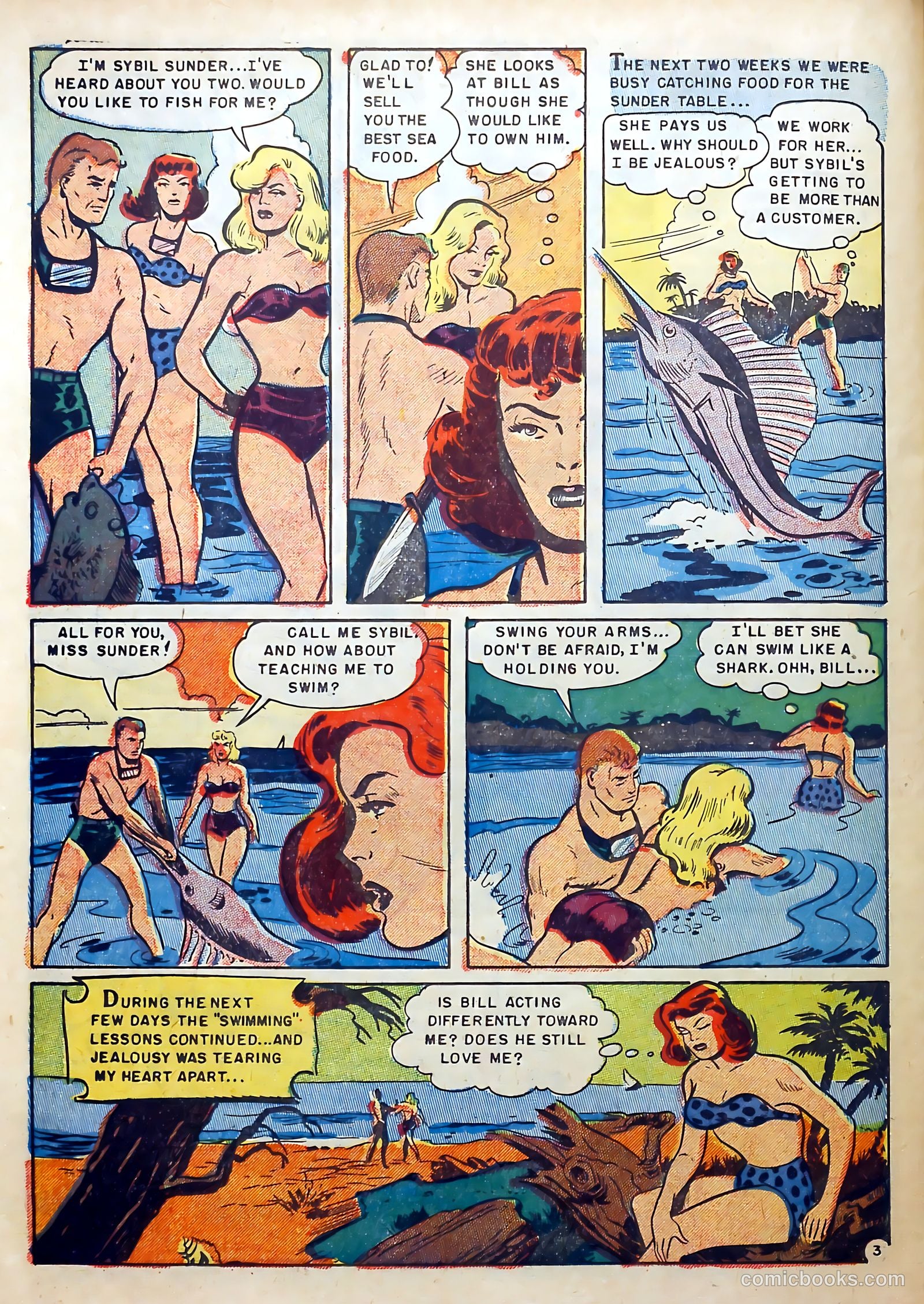 Youthful Romances #13 (1953) — page 22 of 36