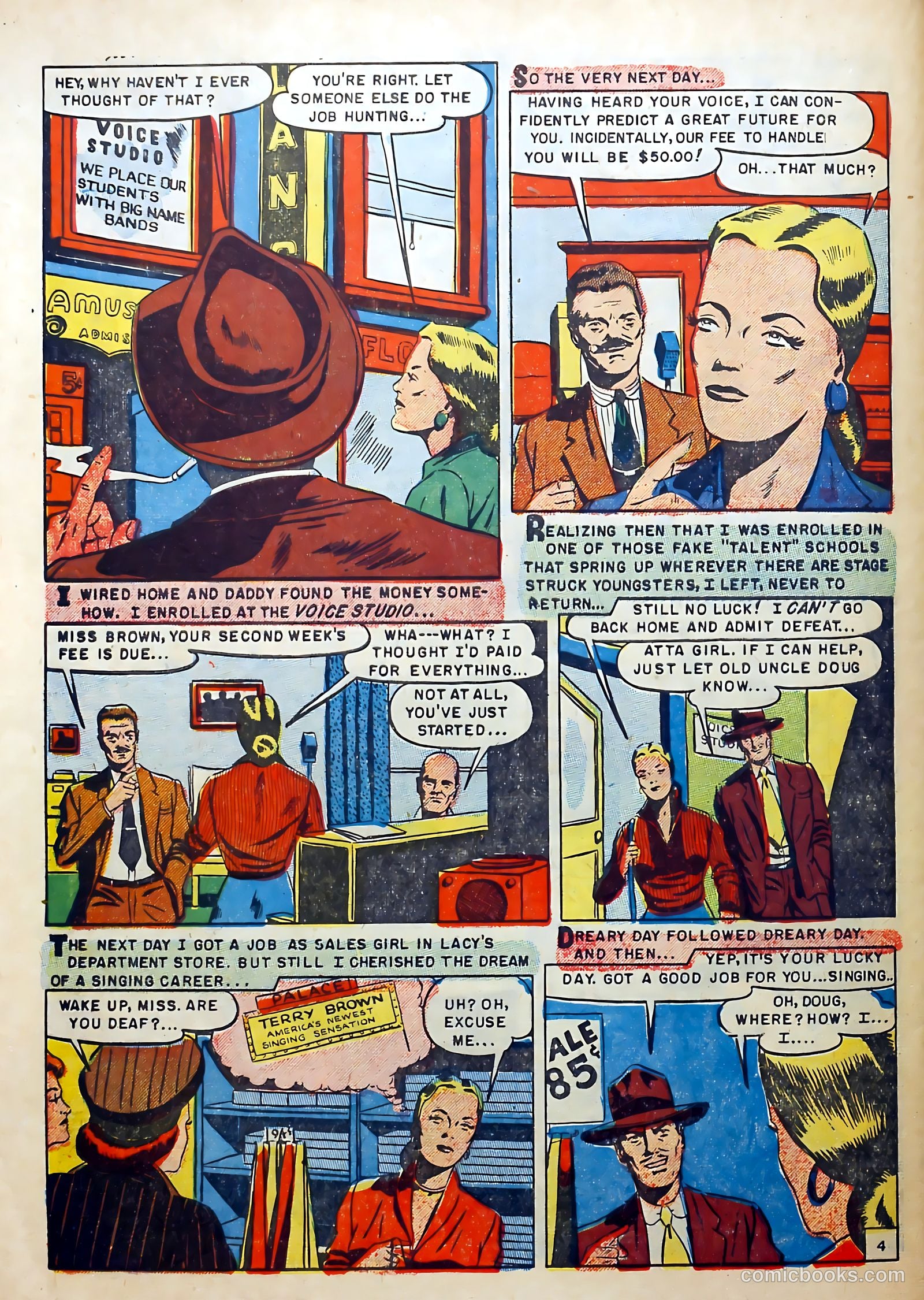 Youthful Romances #13 (1953) — page 30 of 36
