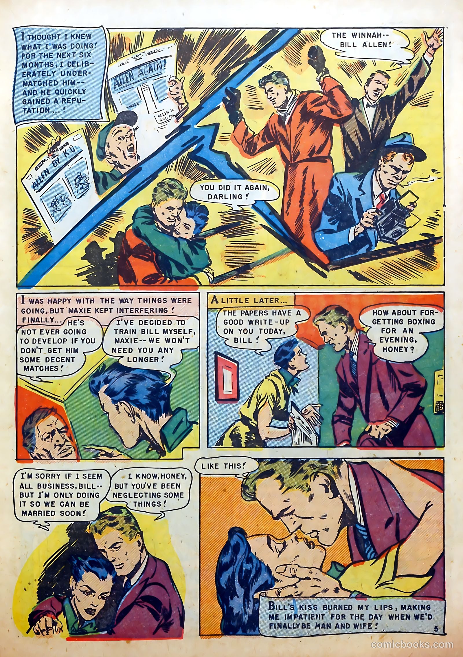 Youthful Romances #14 (1953) — page 15 of 36
