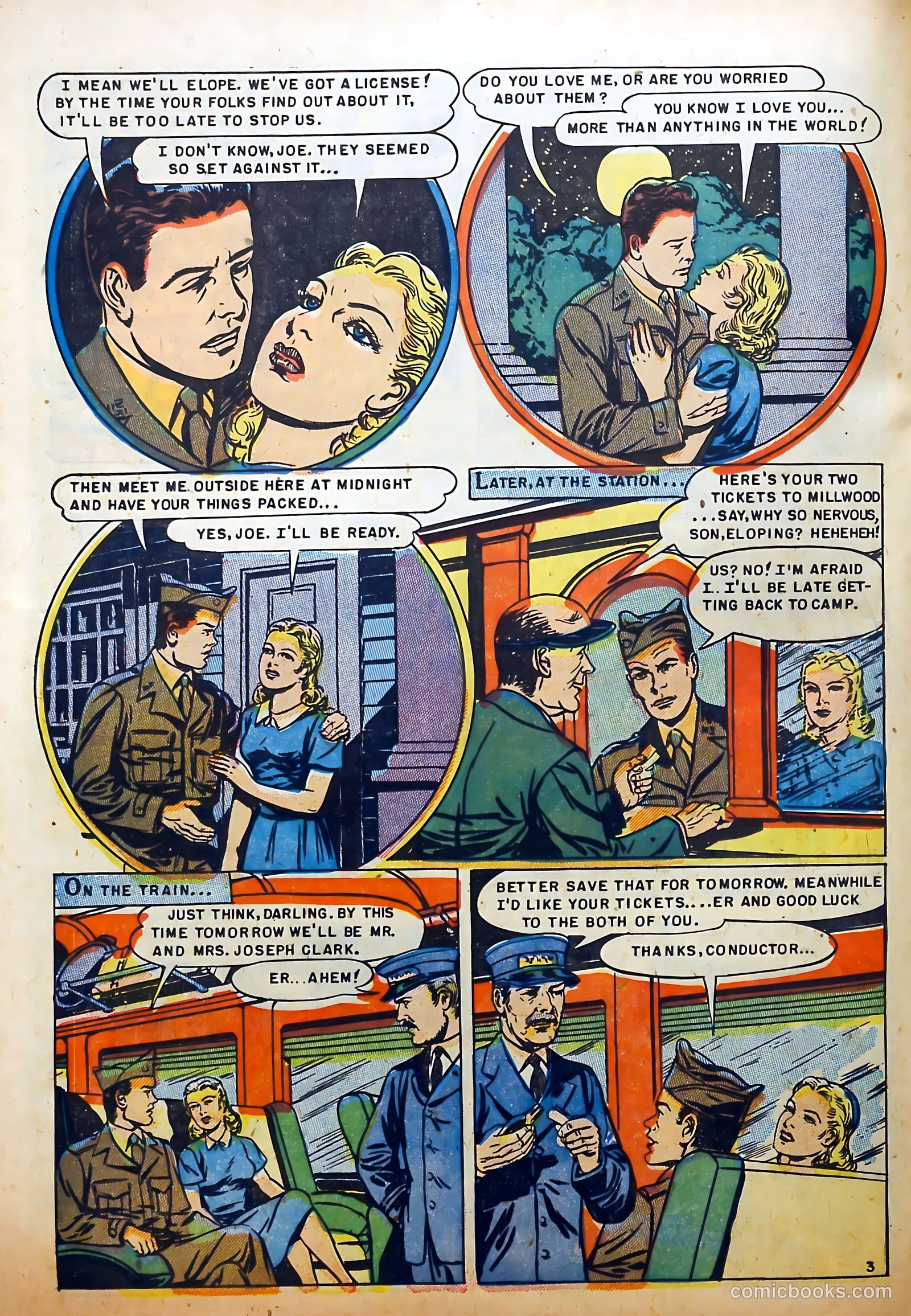 Youthful Romances #14 (1953) — page 22 of 36