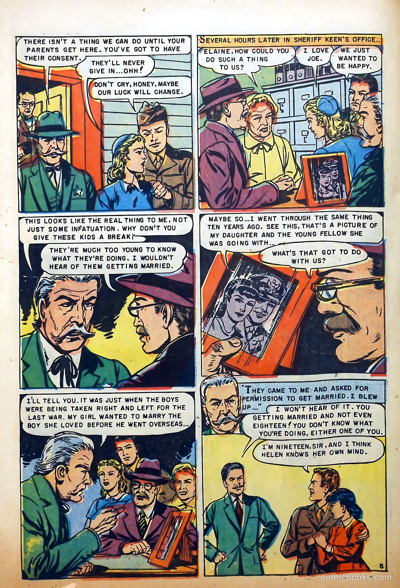 Youthful Romances #14 (1953) — page 24 of 36