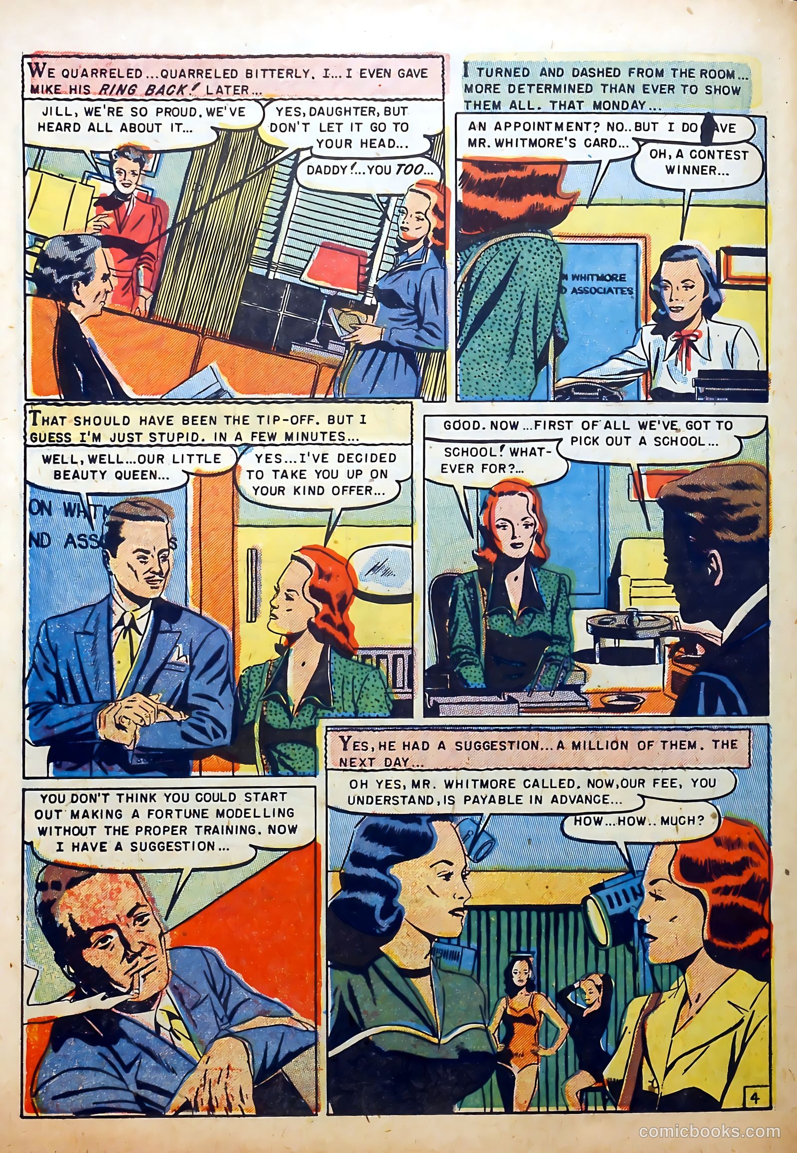 Youthful Romances #14 (1953) — page 30 of 36