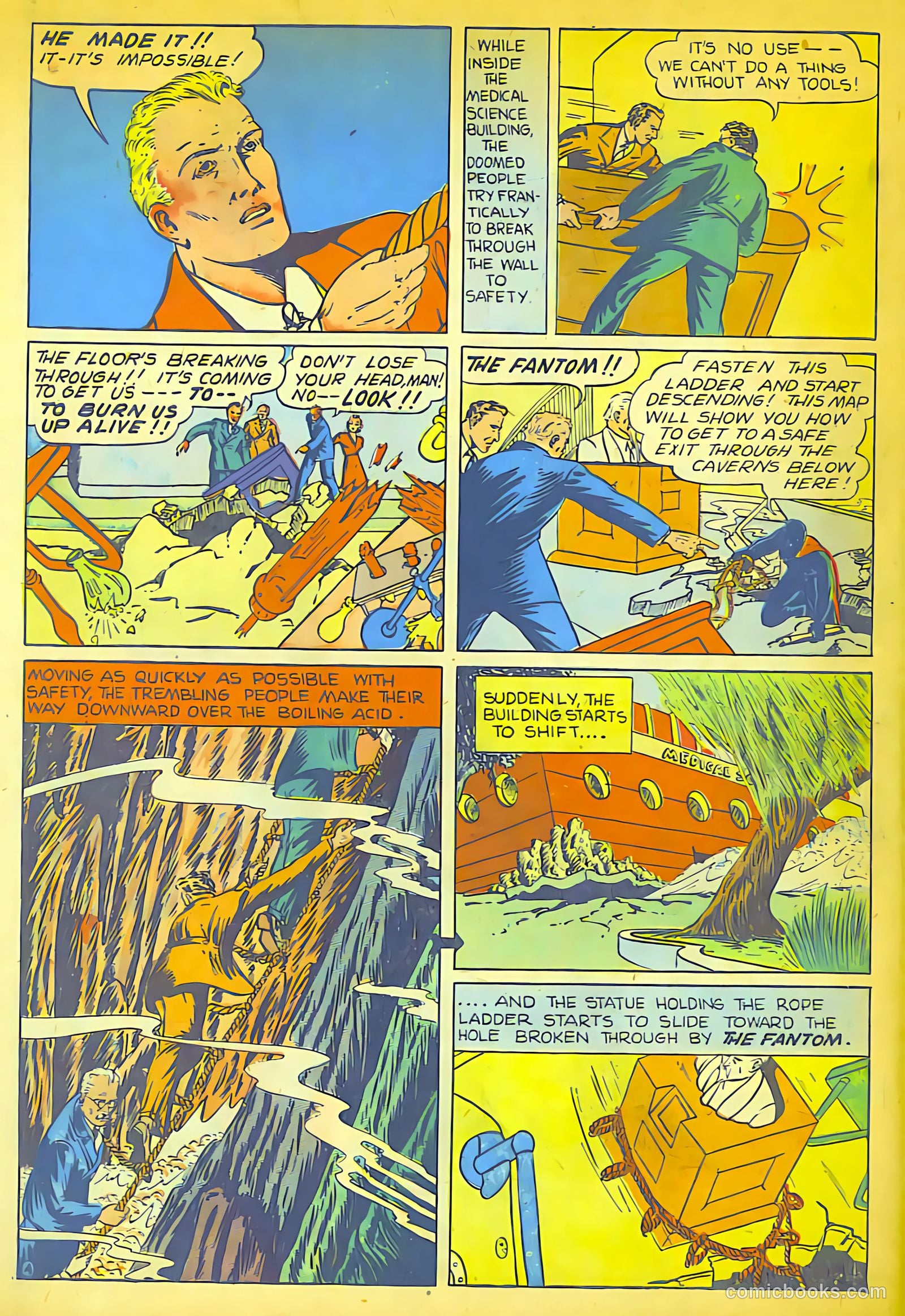 Amazing Mystery Funnies #14 (1938) — page 5 of 9