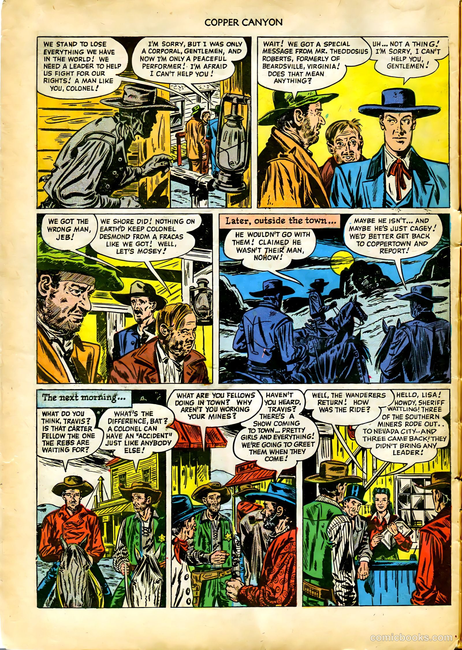 Copper Canyon #1 (1950) — page 6 of 36
