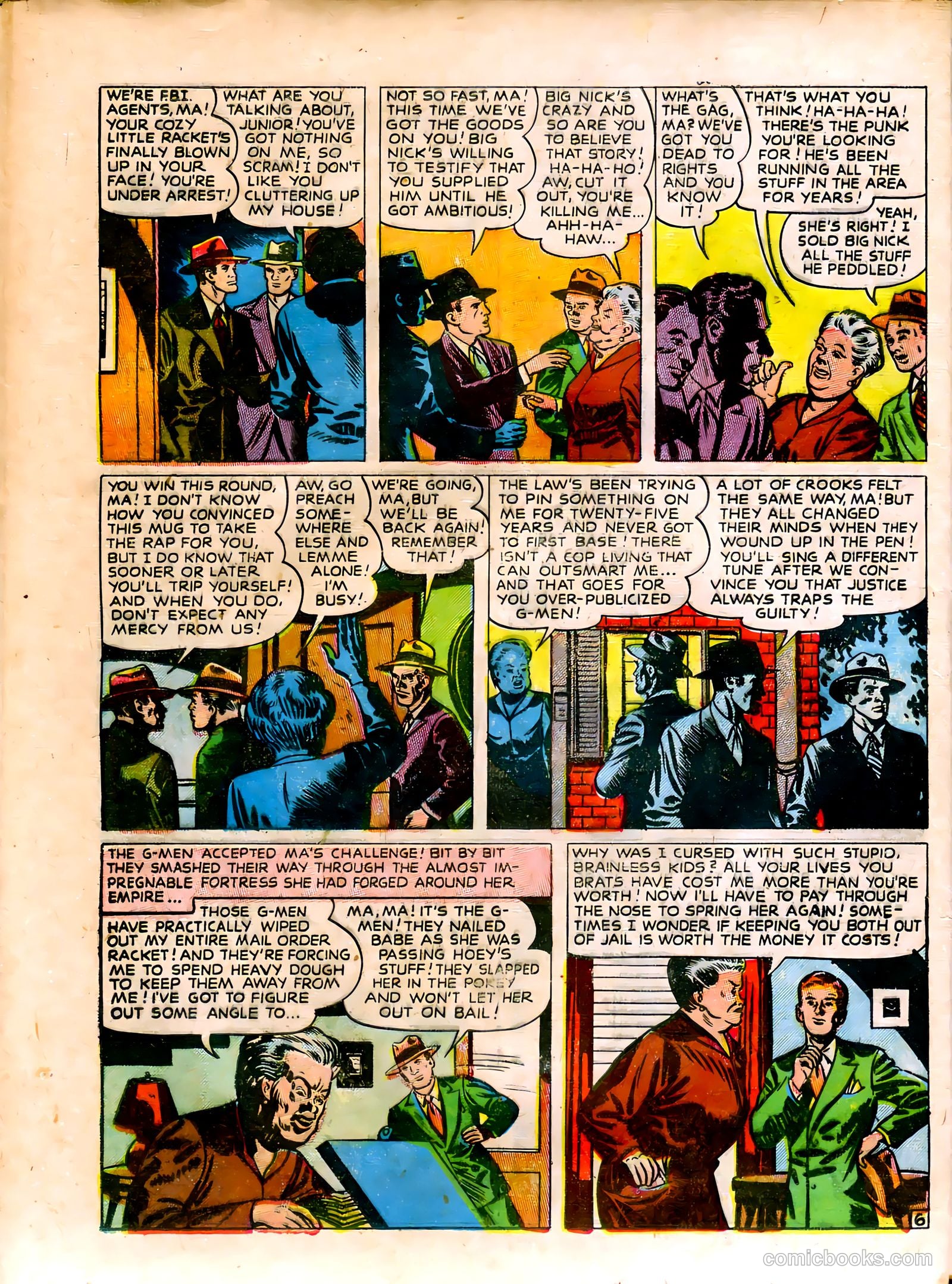 Justice Traps the Guilty #12 (1948) — page 36 of 52