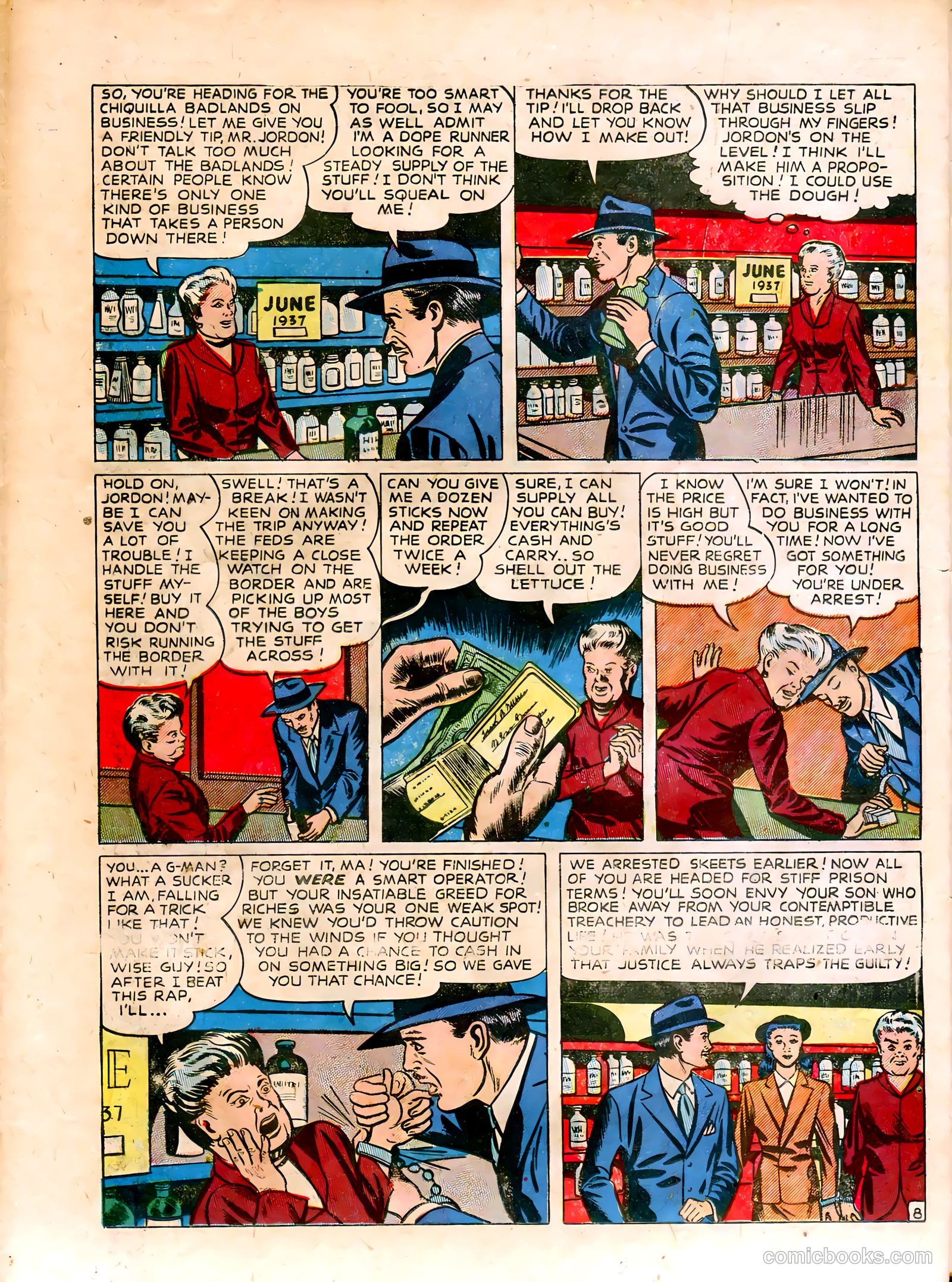 Justice Traps the Guilty #12 (1948) — page 38 of 52