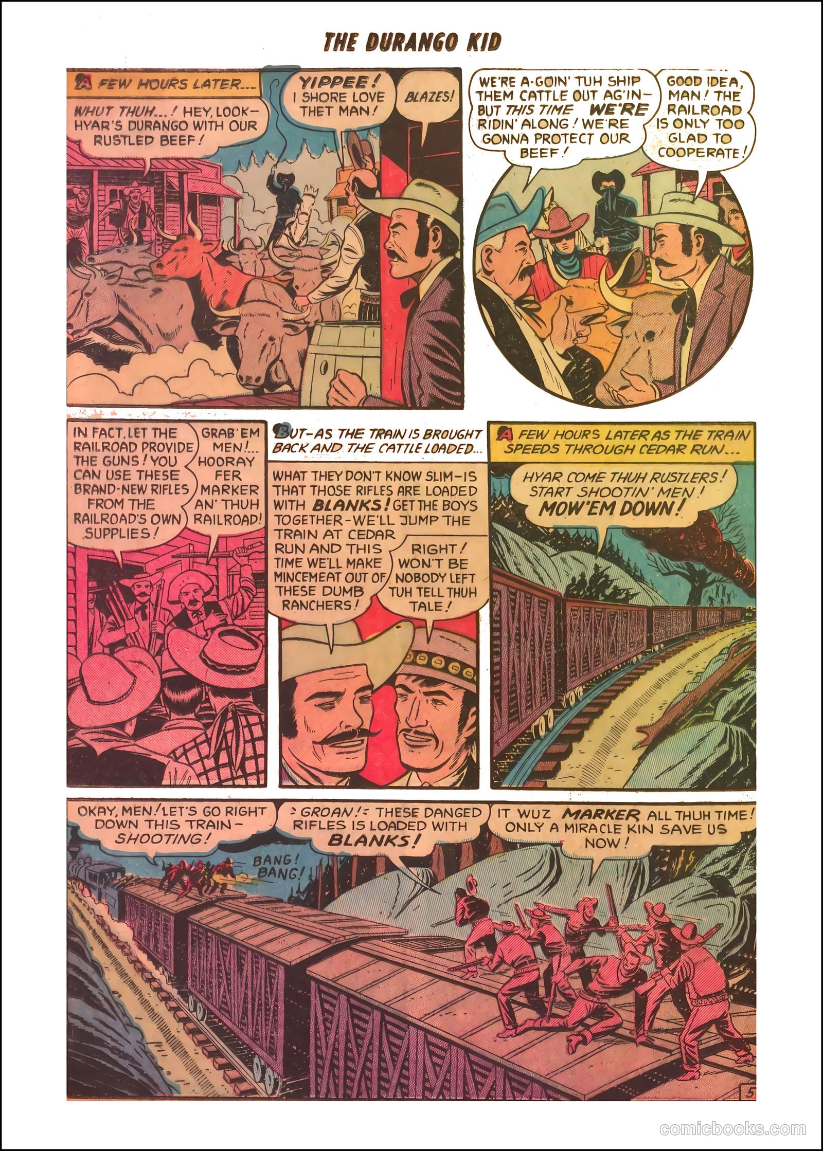 Durango Kid #21 (1955) — page 22 of 36
