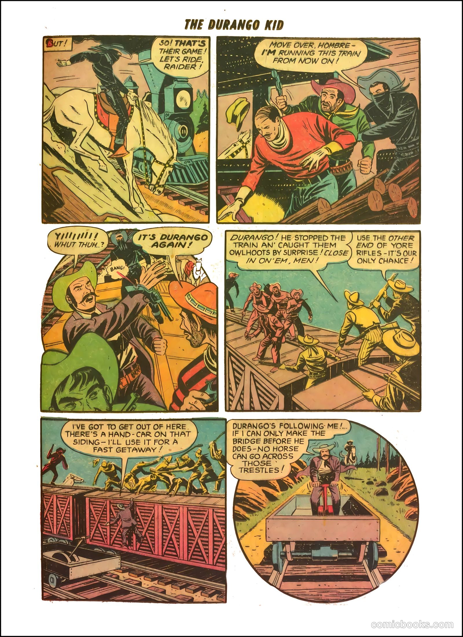 Durango Kid #21 (1955) — page 23 of 36