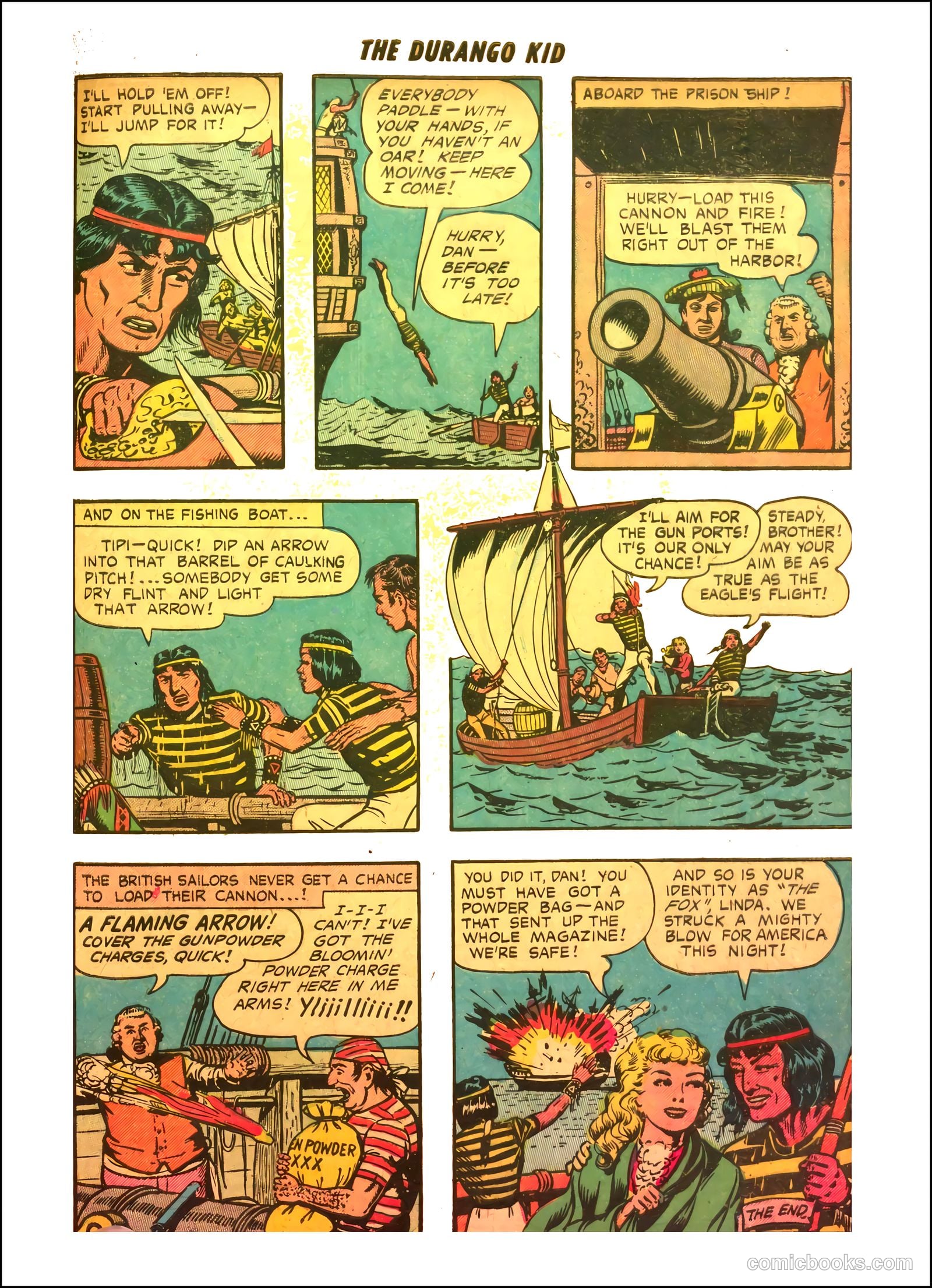 Durango Kid #21 (1955) — page 33 of 36