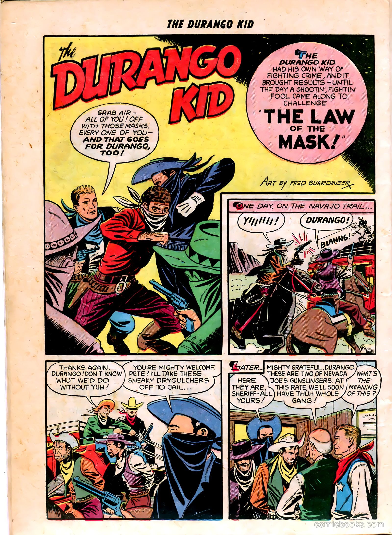 Durango Kid #22 (1955) — page 28 of 36