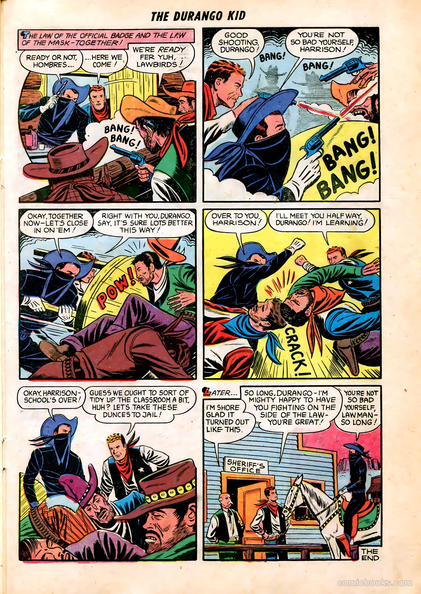 Durango Kid #22 (1955) — page 33 of 36