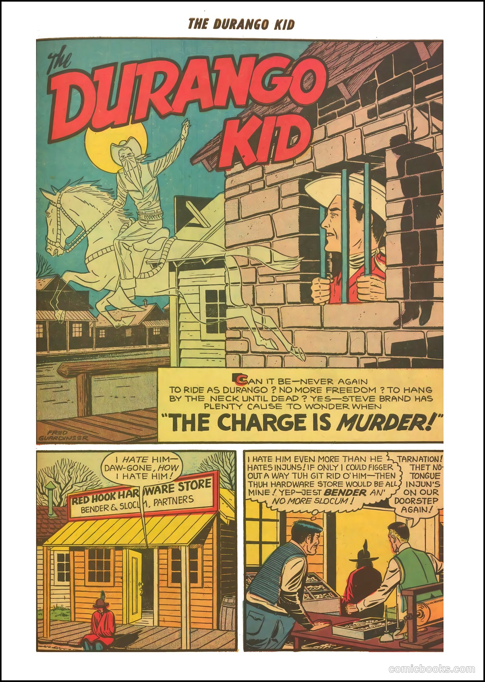 Durango Kid #27 (1955) — page 27 of 36