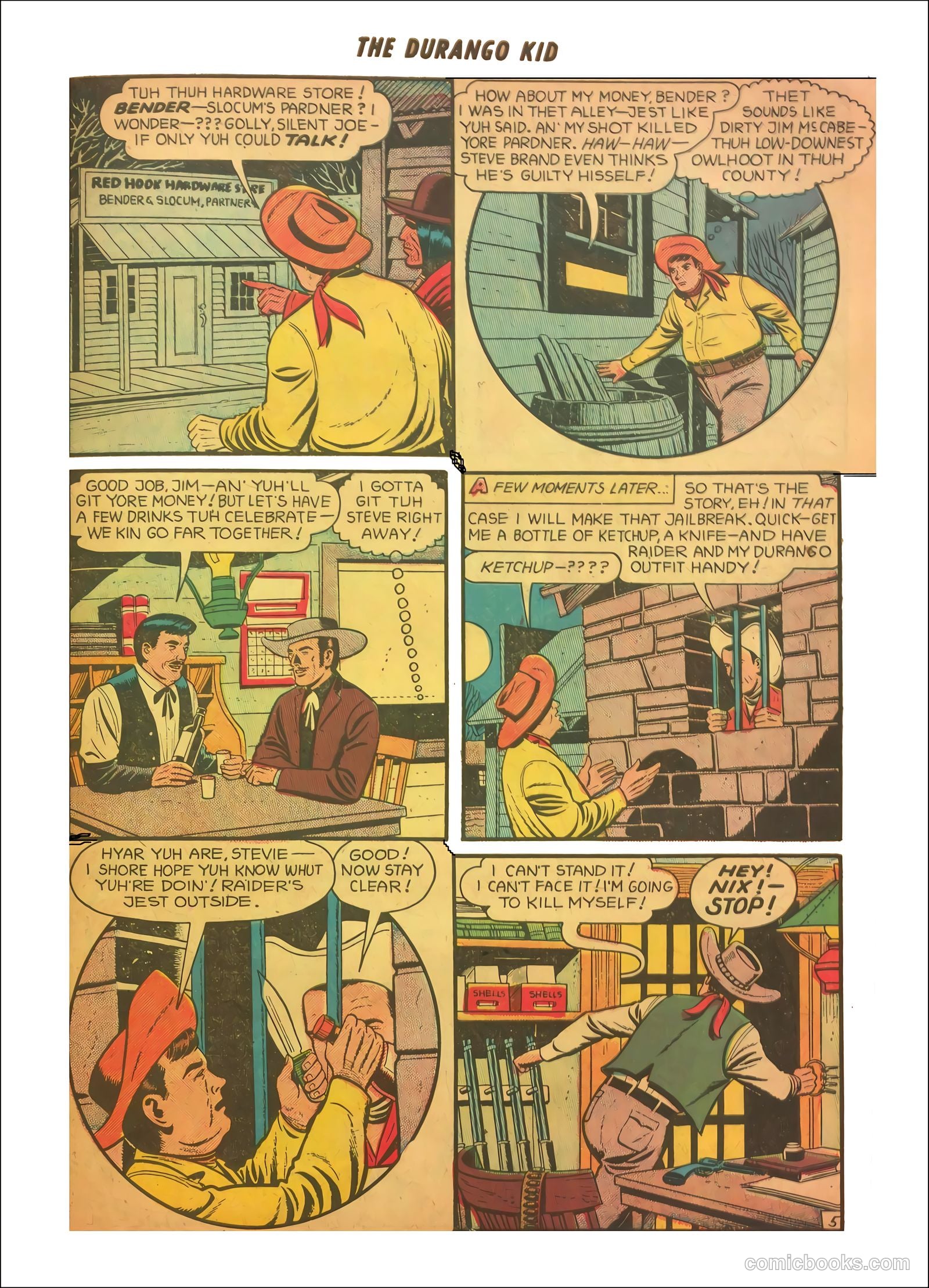 Durango Kid #27 (1955) — page 31 of 36