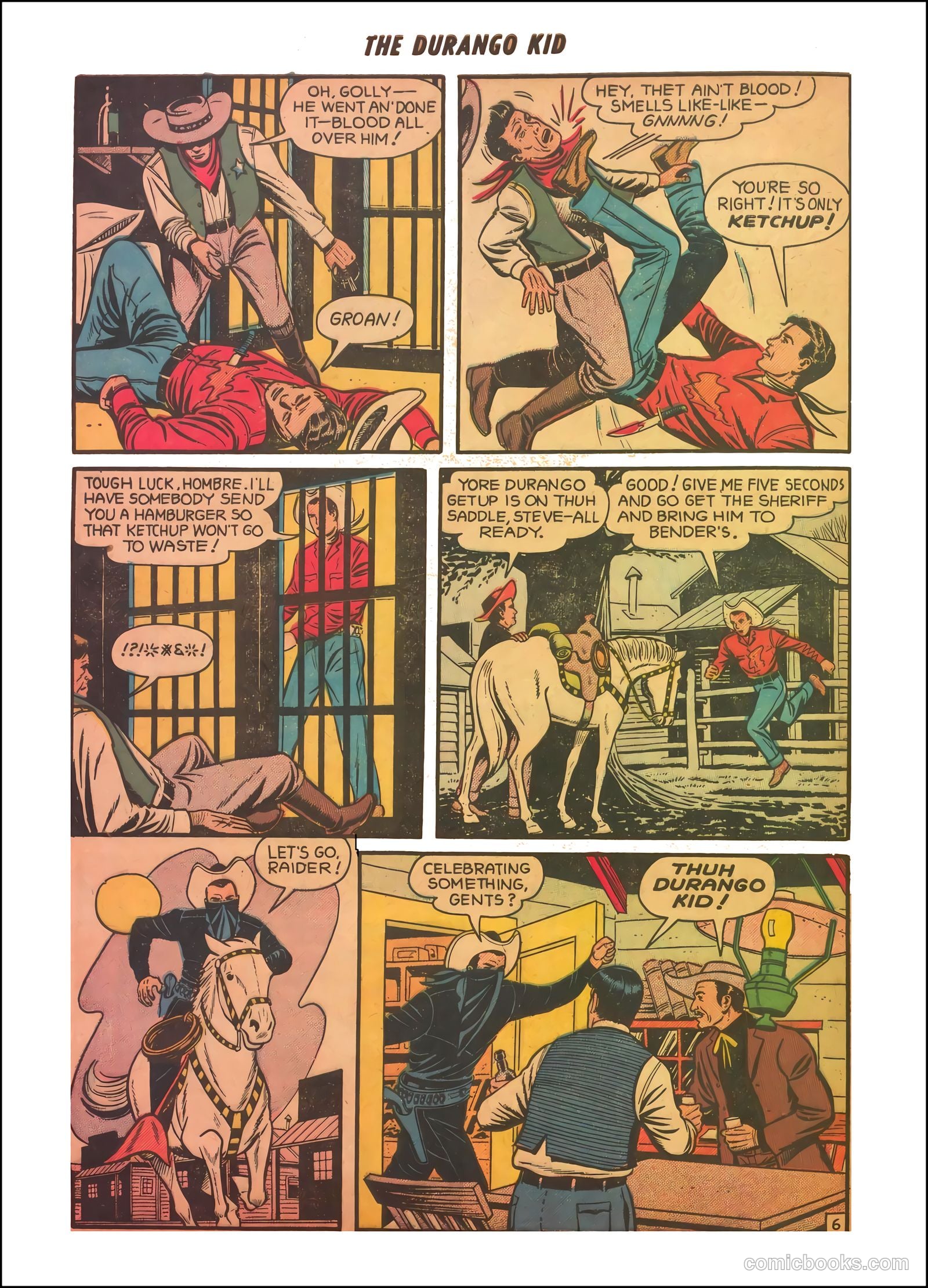 Durango Kid #27 (1955) — page 32 of 36