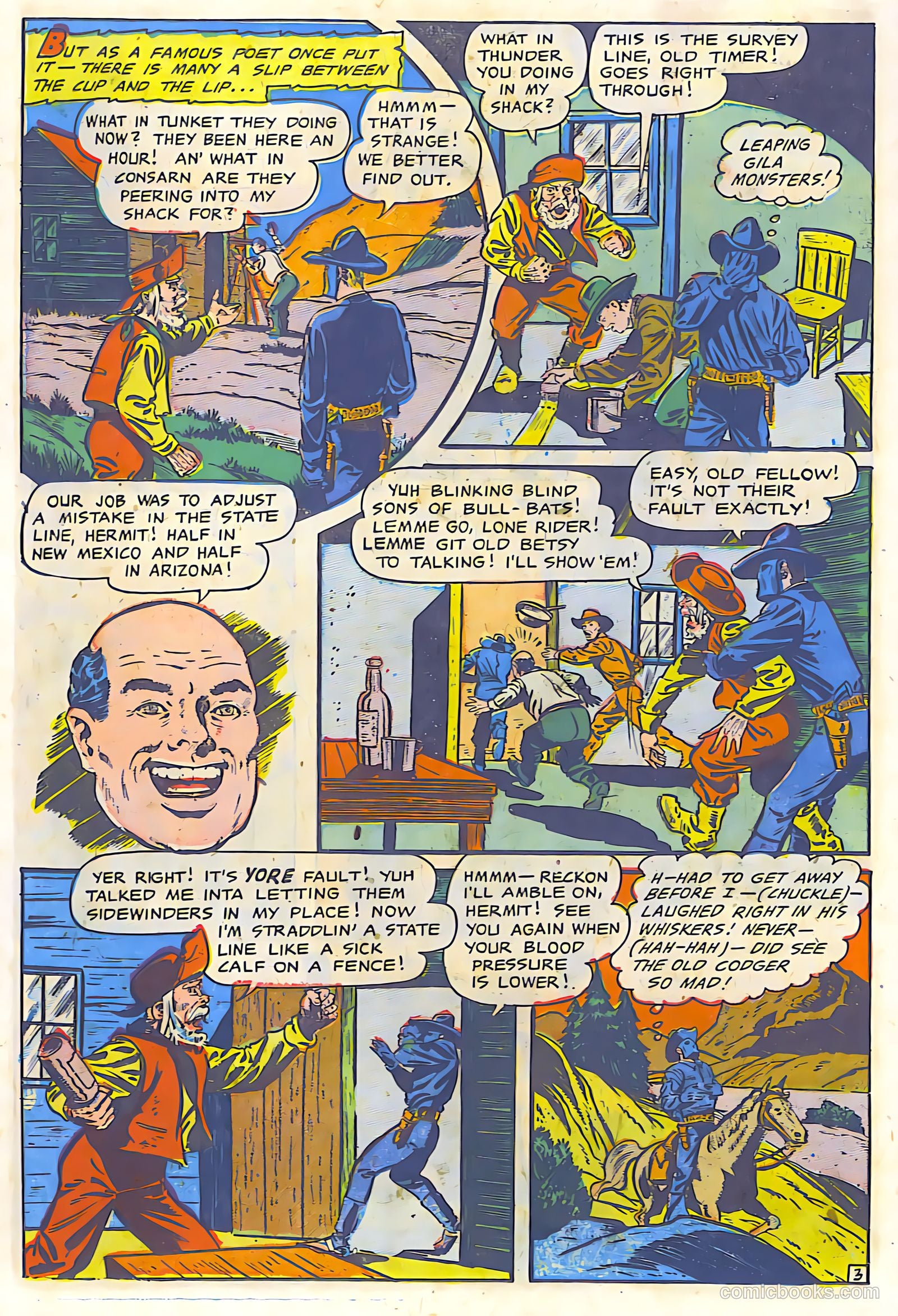 The Lone Rider #9 (1950) — page 13 of 30