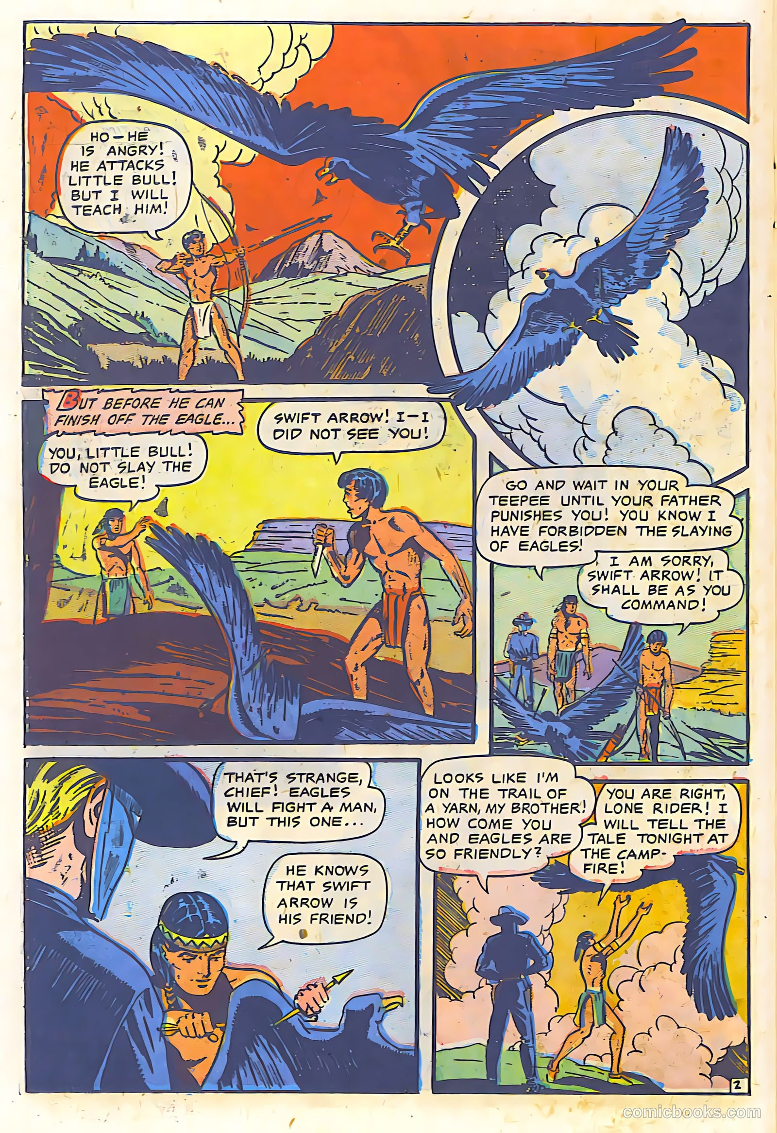 The Lone Rider #9 (1950) — page 19 of 30