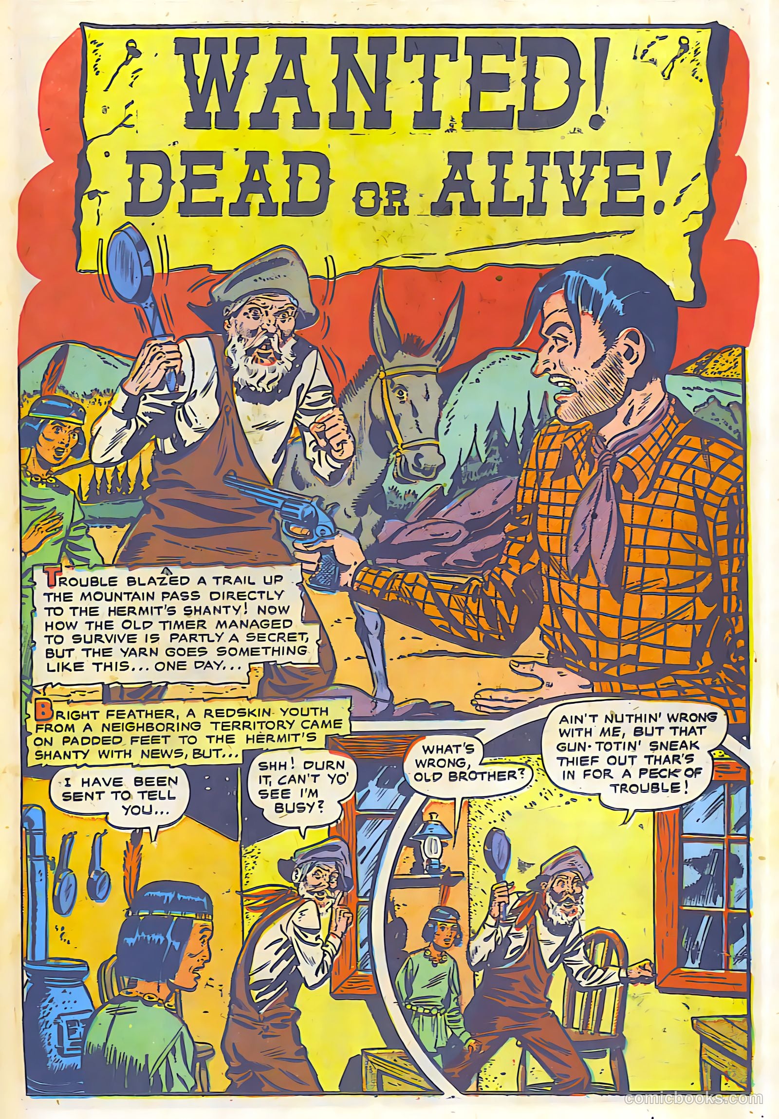 The Lone Rider #6 (1950) — page 10 of 30