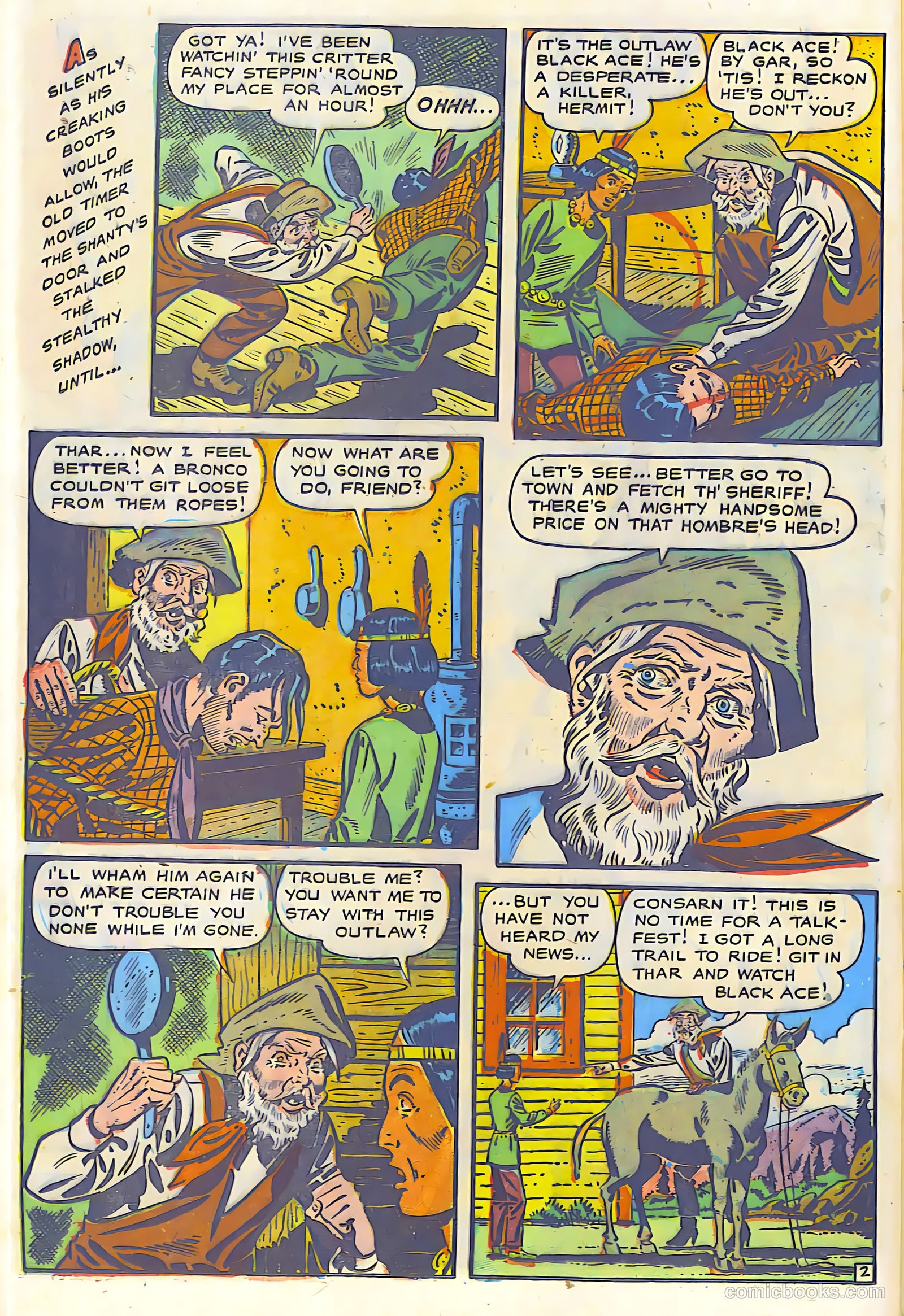 The Lone Rider #6 (1950) — page 11 of 30