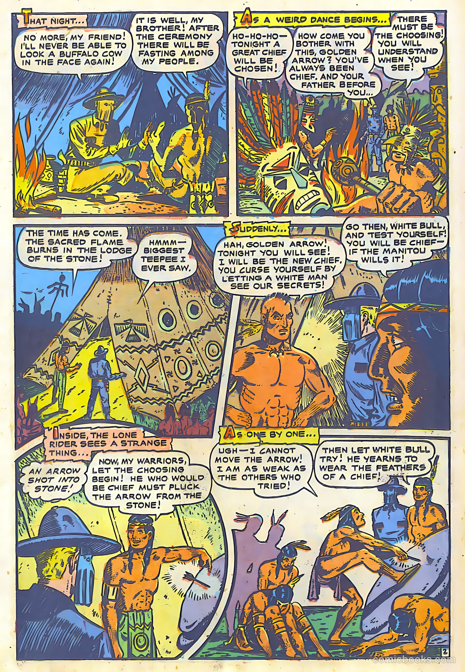 The Lone Rider #6 (1950) — page 18 of 30