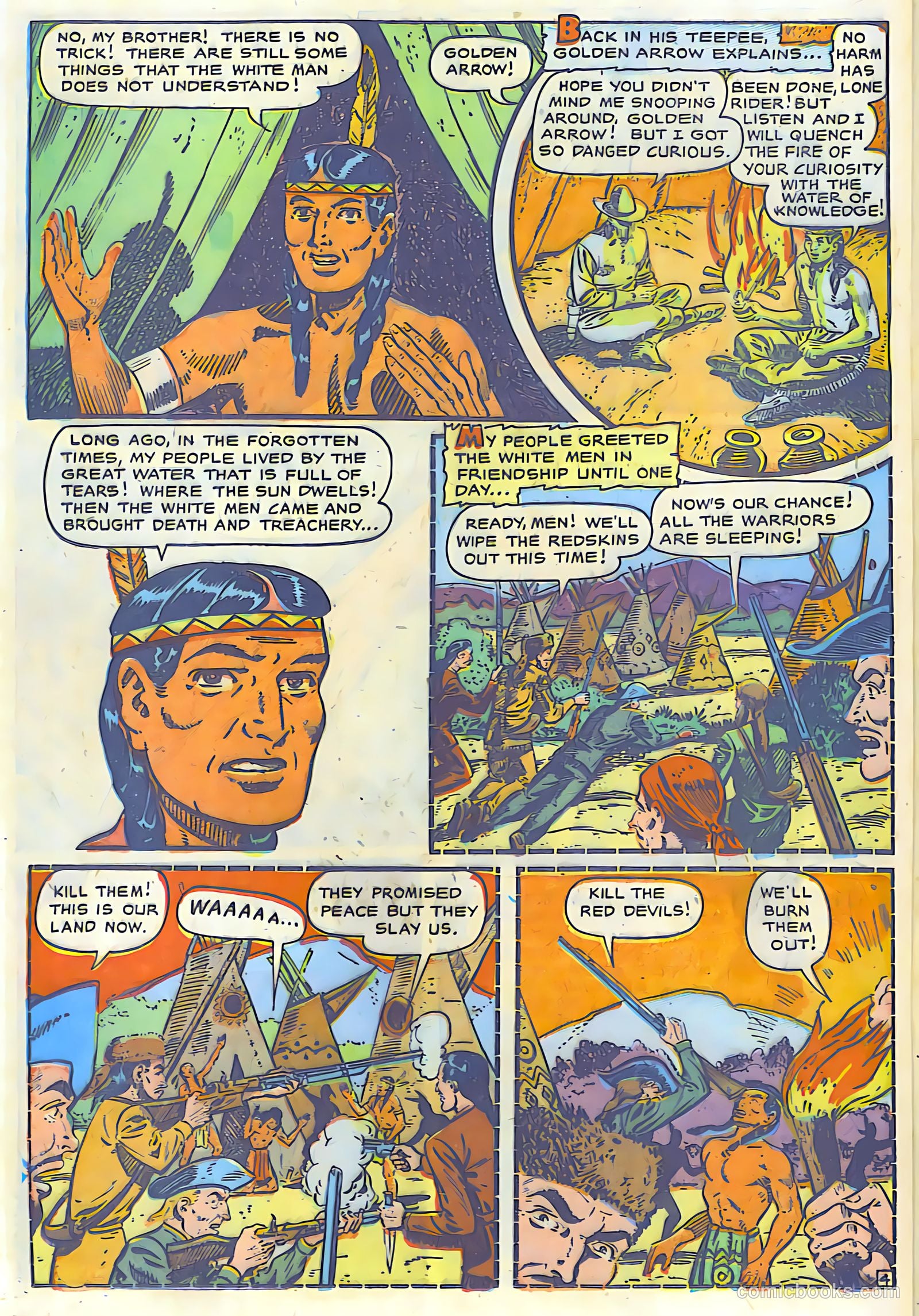 The Lone Rider #6 (1950) — page 20 of 30