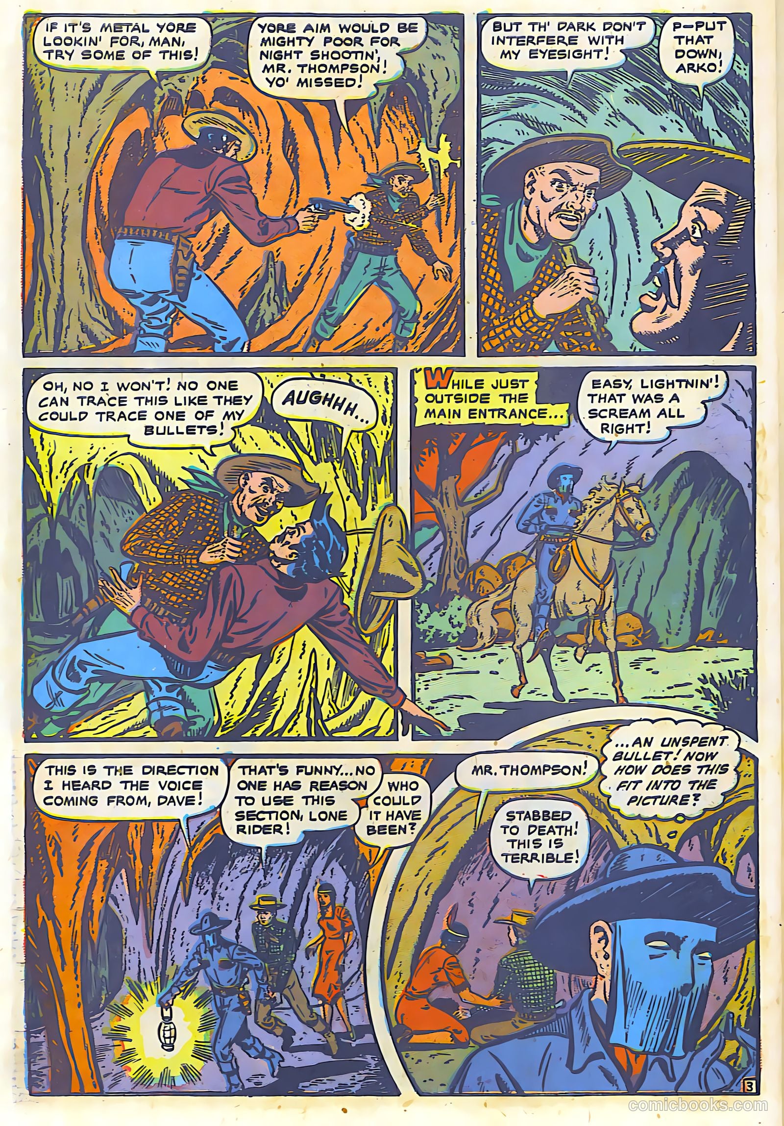 The Lone Rider #6 (1950) — page 26 of 30