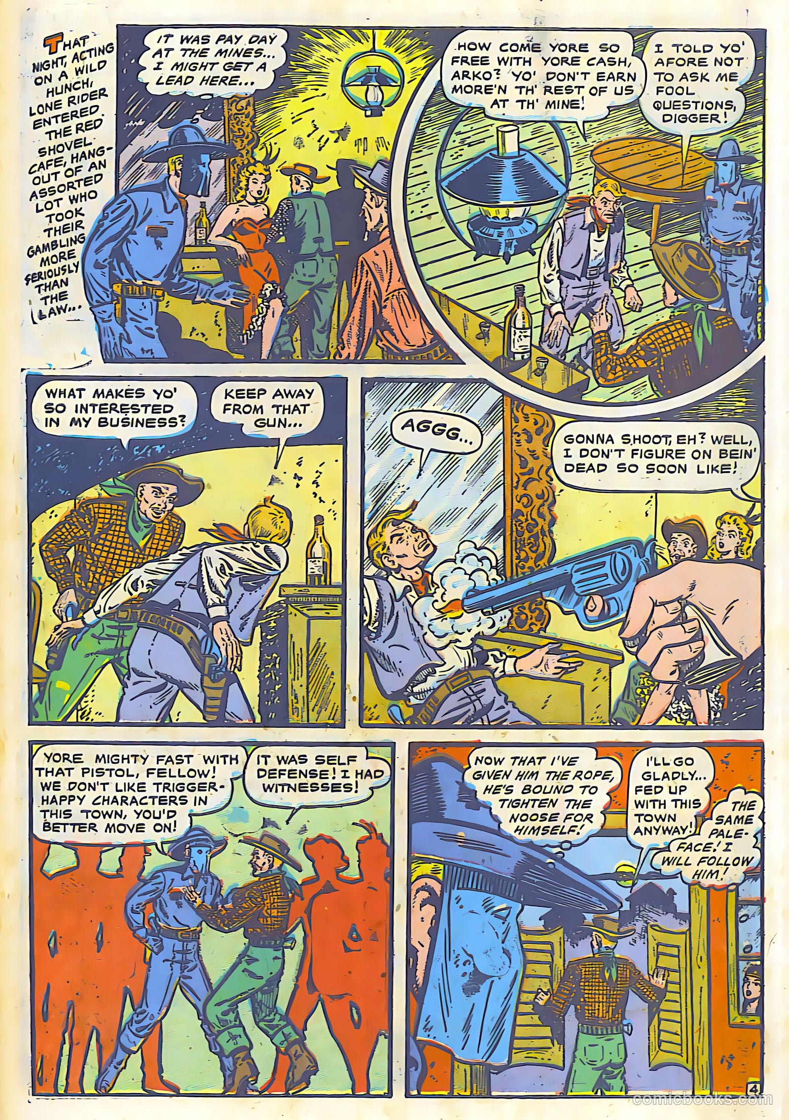 The Lone Rider #6 (1950) — page 27 of 30