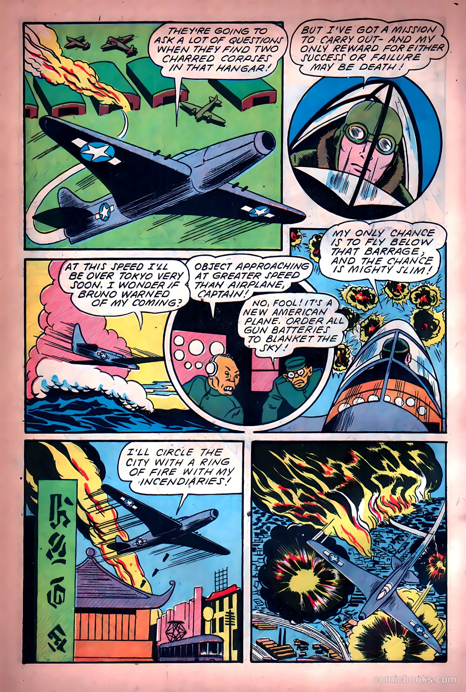 Skyrocket Comics #1 (1944) — page 8 of 53