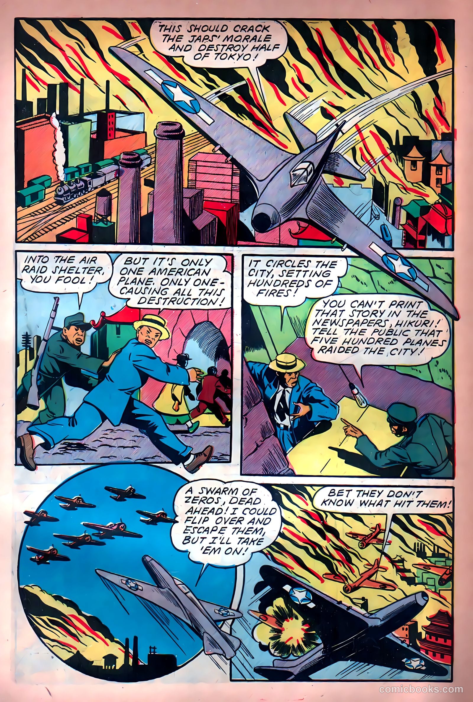 Skyrocket Comics #1 (1944) — page 9 of 53