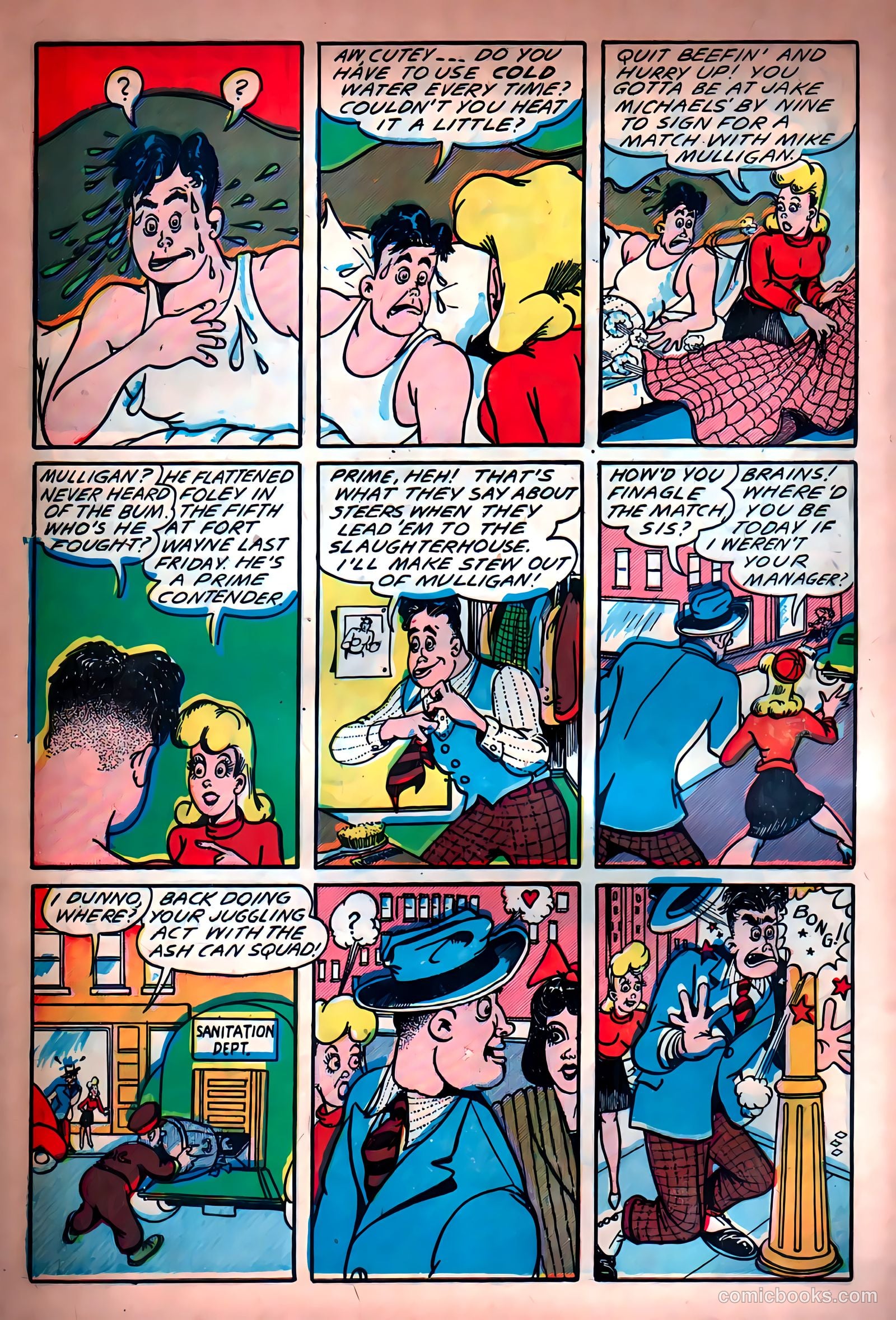 Skyrocket Comics #1 (1944) — page 12 of 53