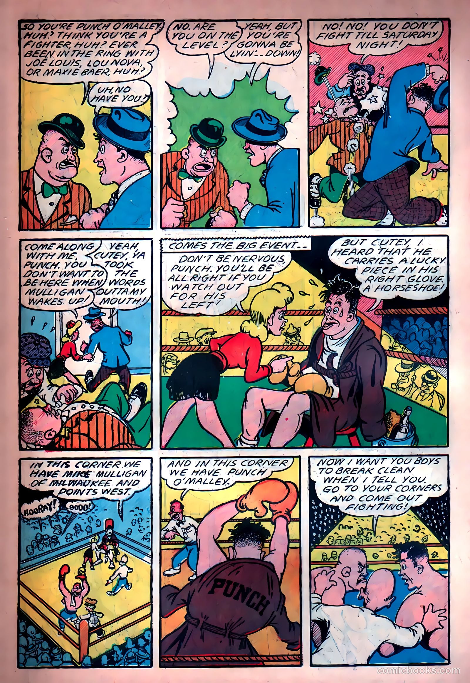 Skyrocket Comics #1 (1944) — page 14 of 53