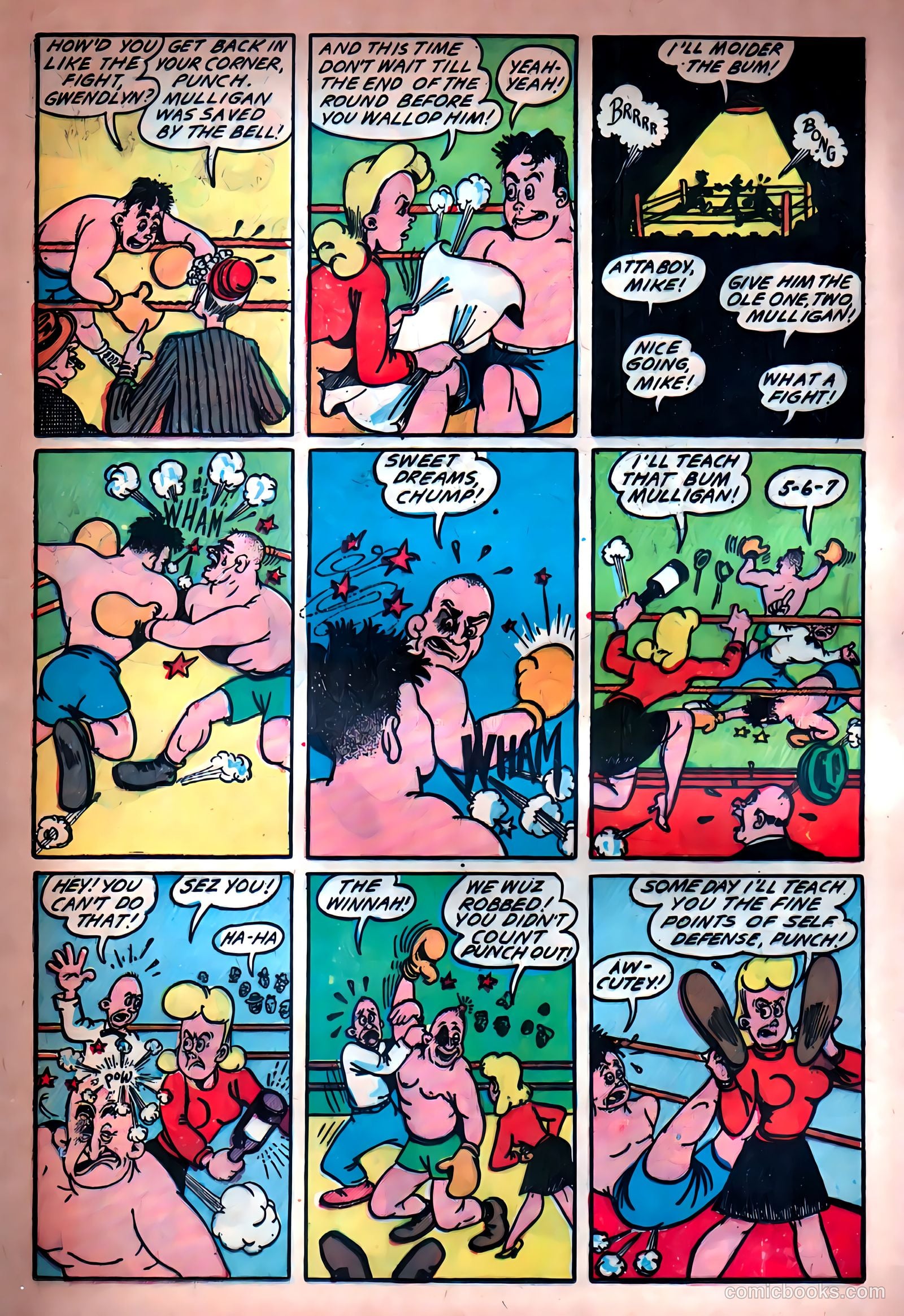 Skyrocket Comics #1 (1944) — page 16 of 53
