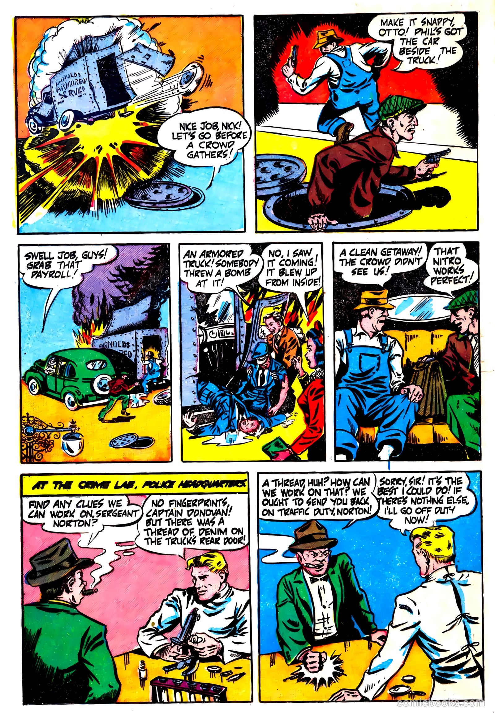 Skyrocket Comics #1 (1944) — page 18 of 53
