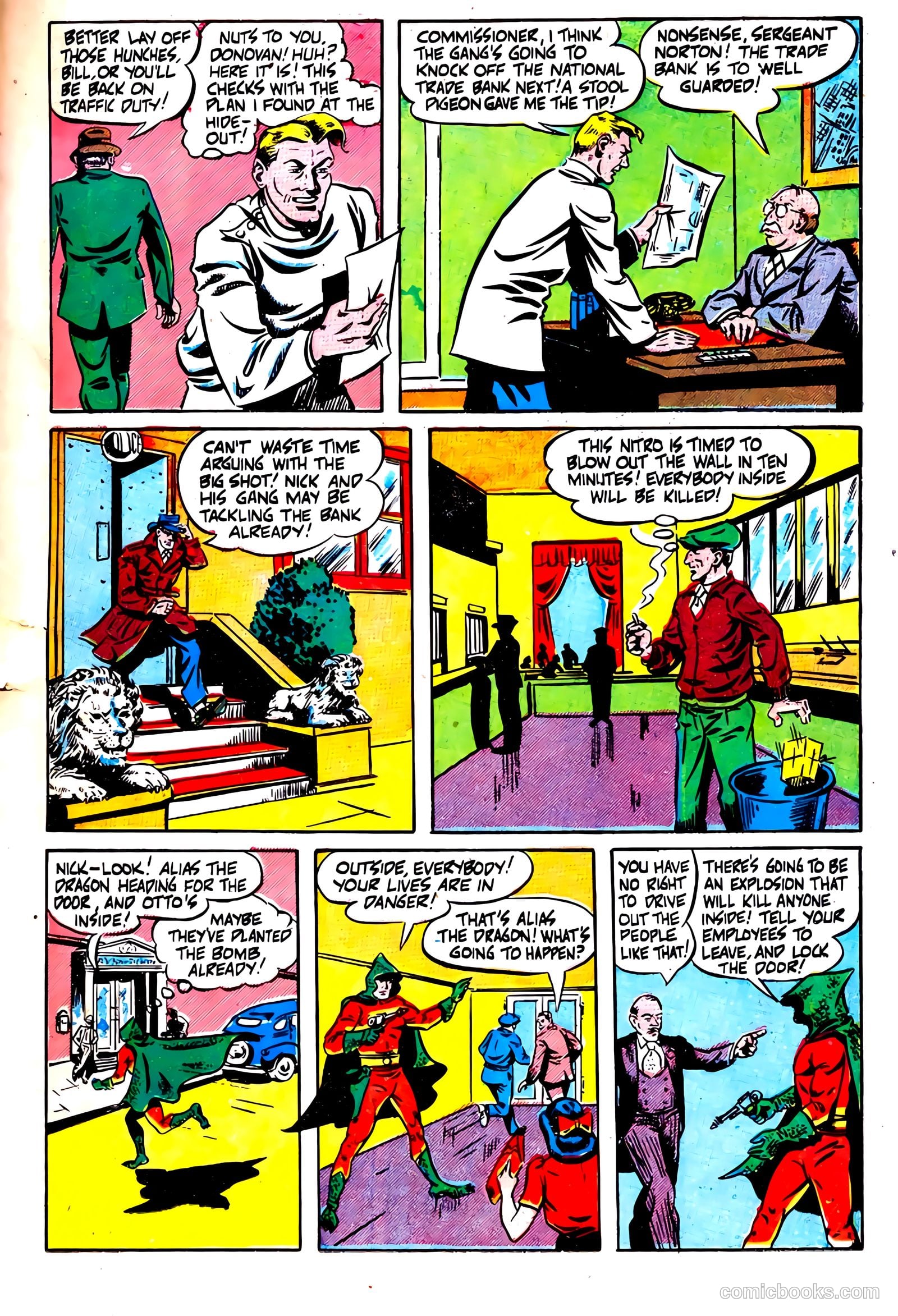 Skyrocket Comics #1 (1944) — page 21 of 53