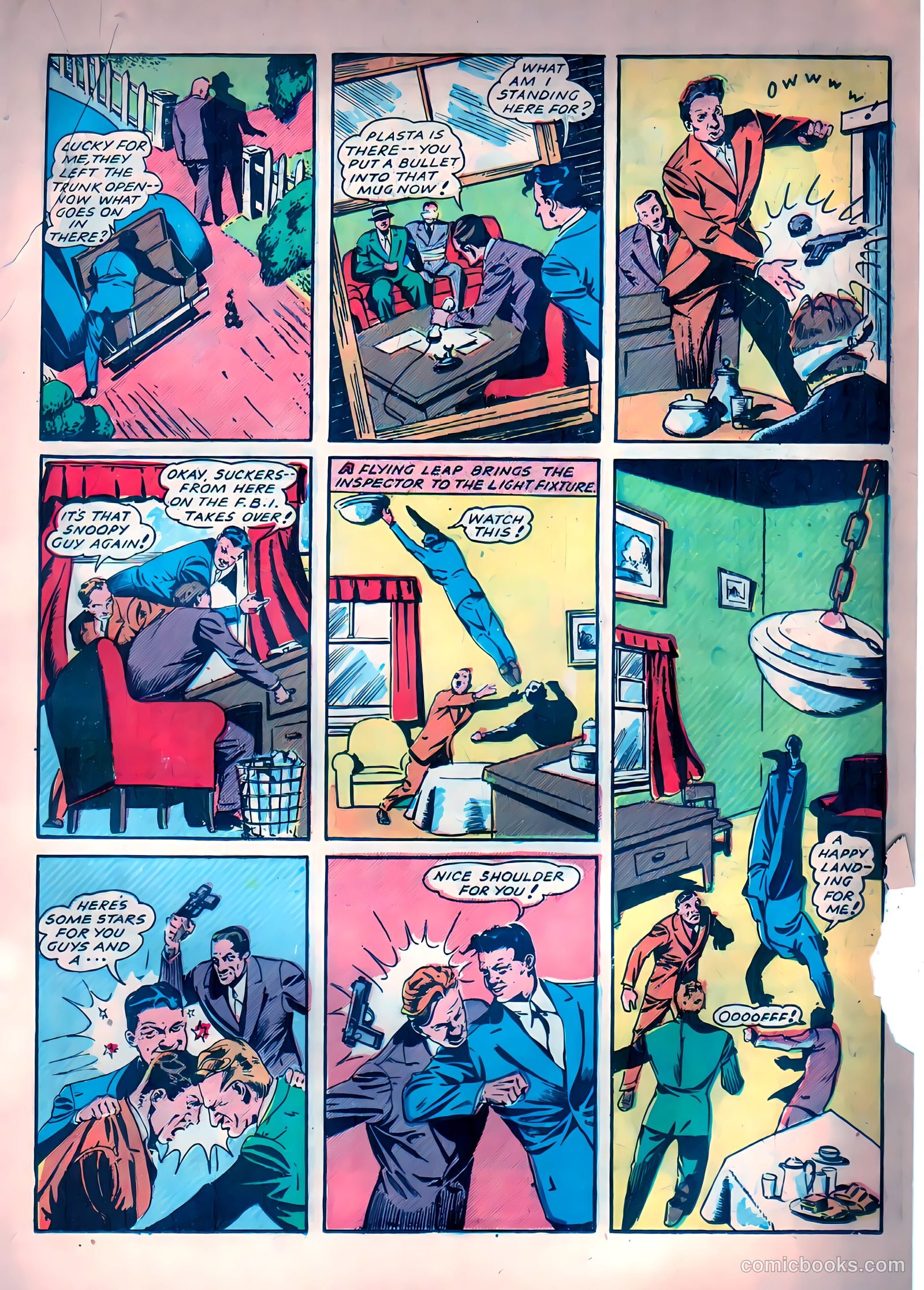 Skyrocket Comics #1 (1944) — page 27 of 53