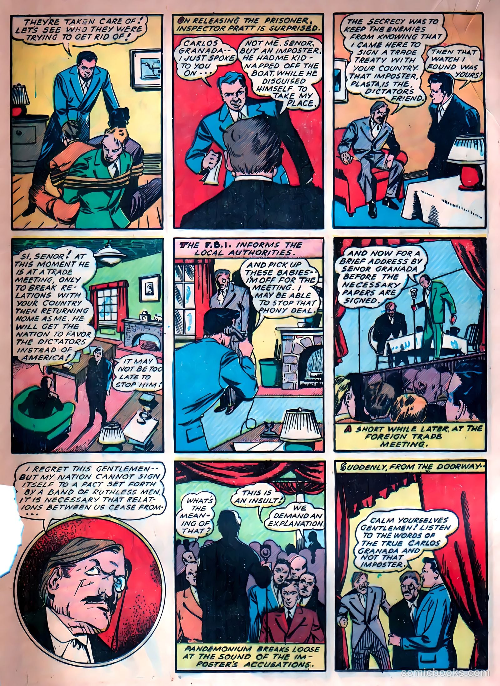 Skyrocket Comics #1 (1944) — page 28 of 53