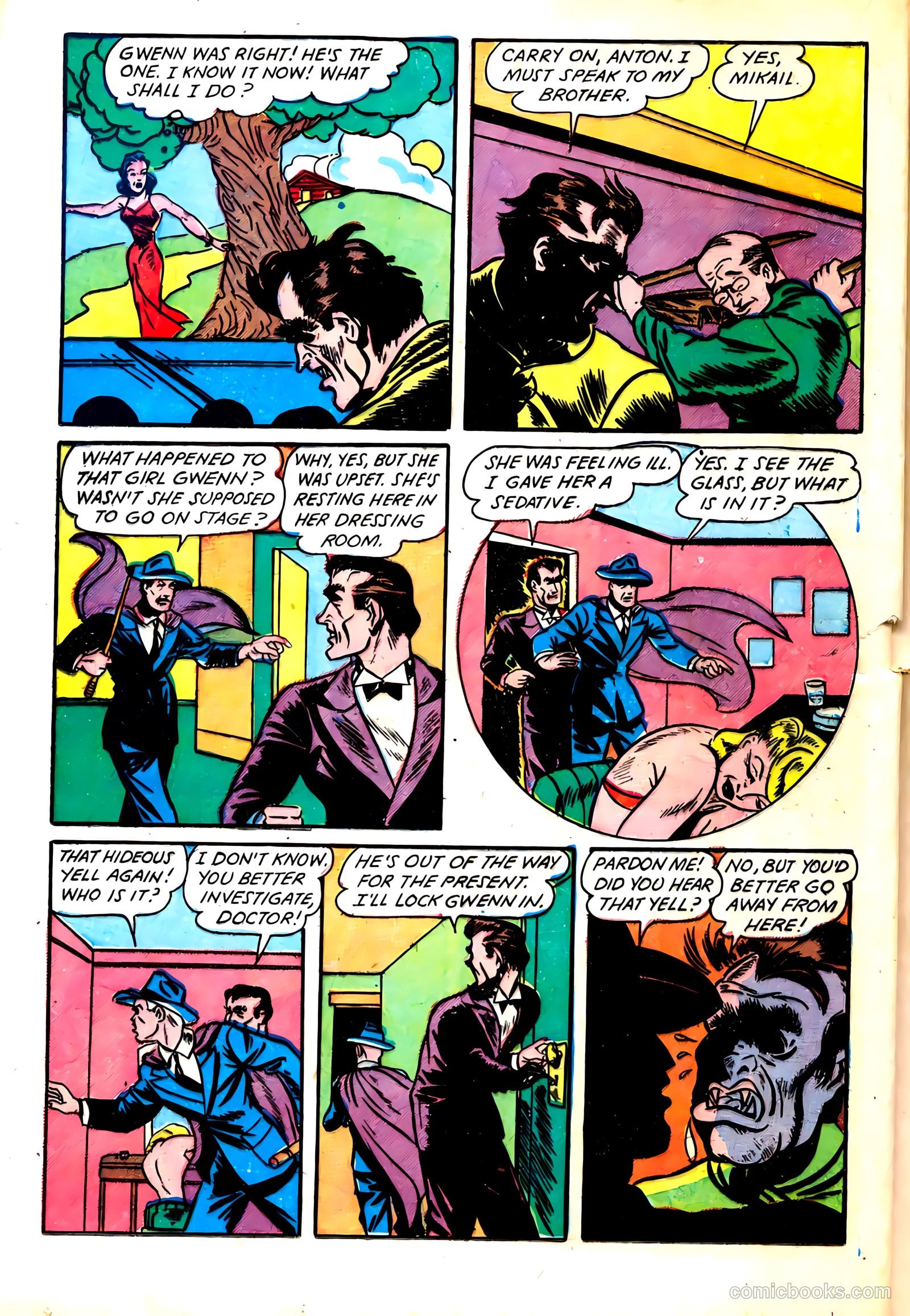 Skyrocket Comics #1 (1944) — page 34 of 53