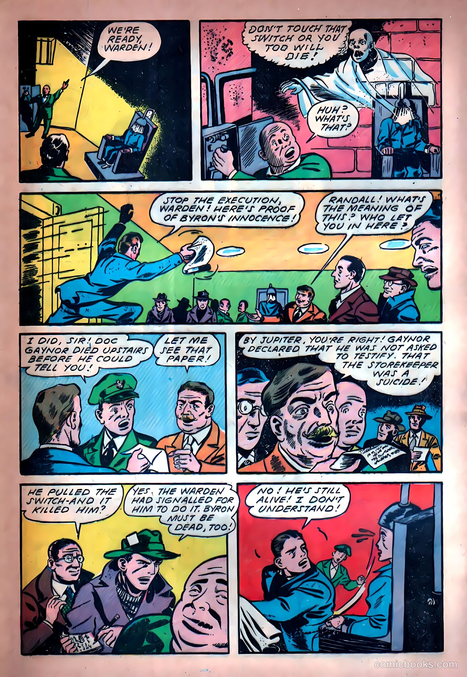 Skyrocket Comics #1 (1944) — page 42 of 53