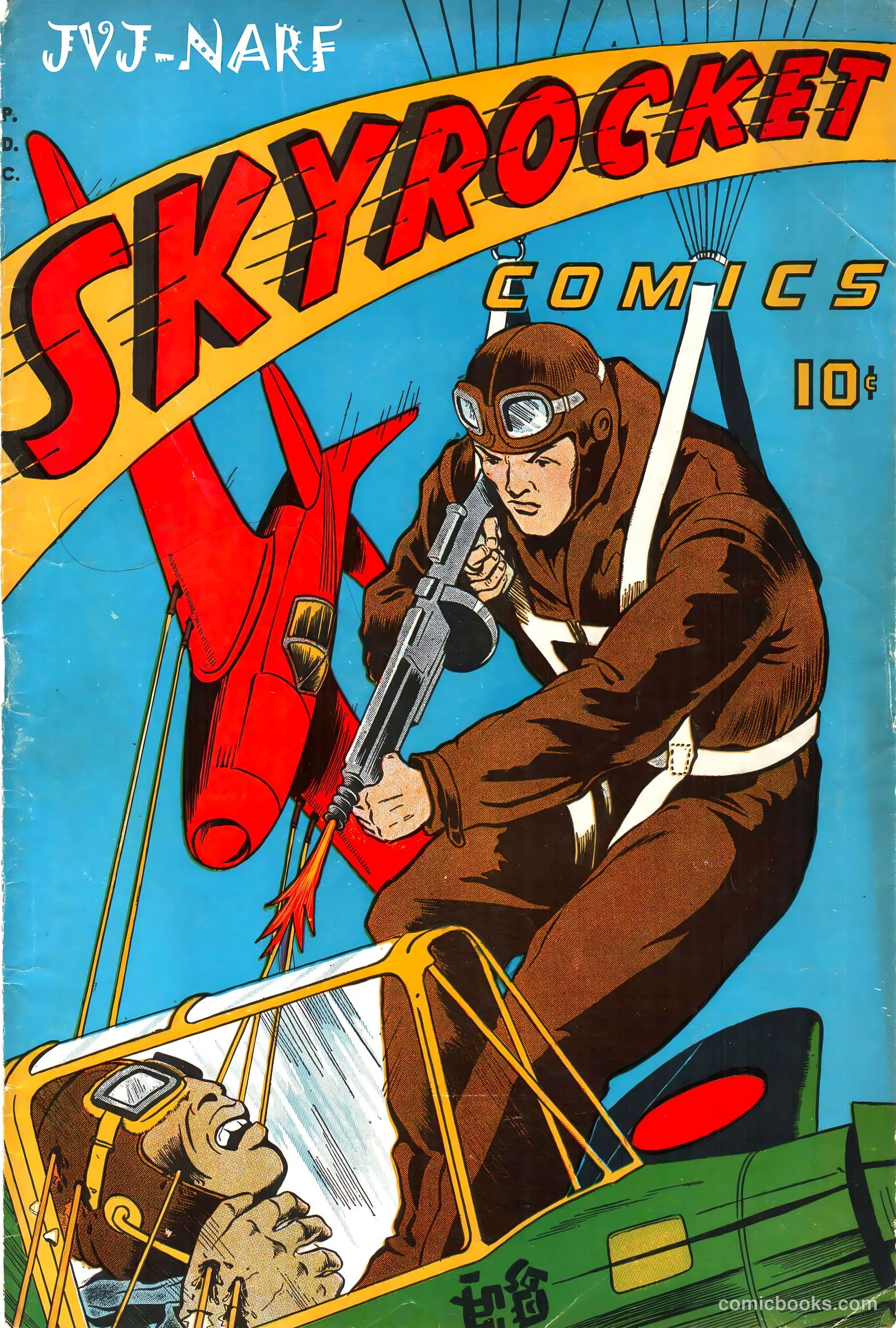 Skyrocket Comics #1 (1944) — page 53 of 53