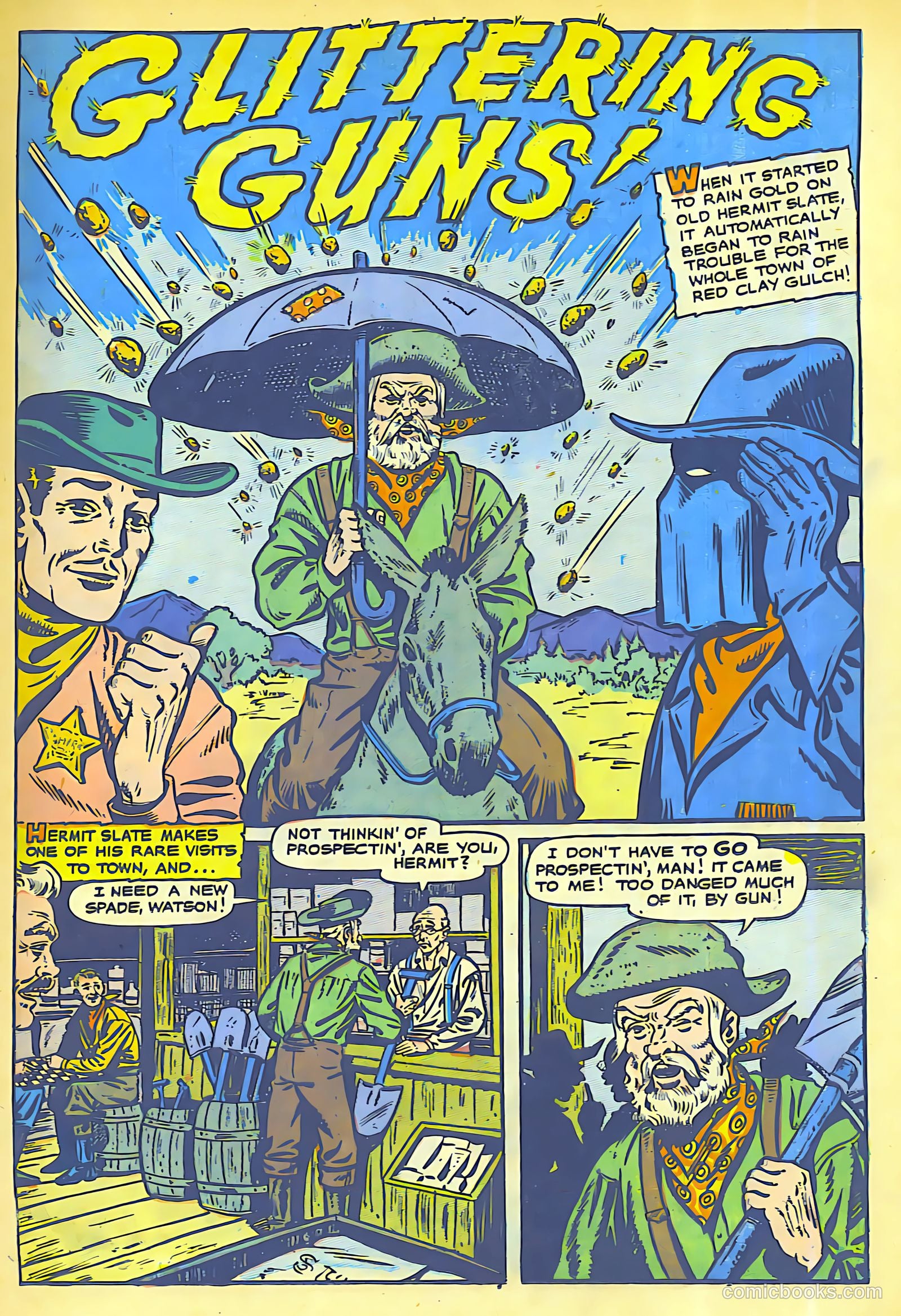 The Lone Rider #4 (1950) — page 10 of 31