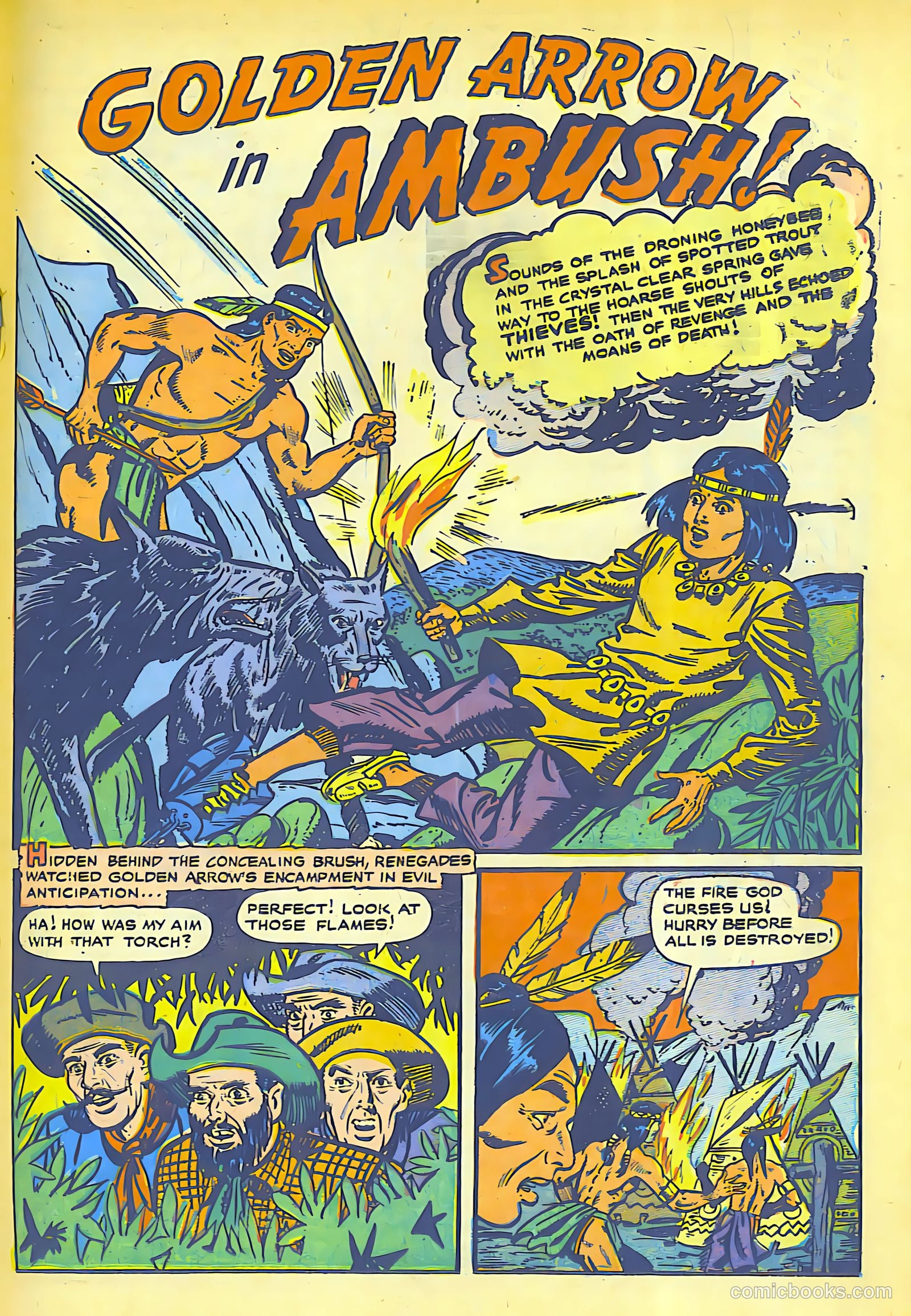 The Lone Rider #4 (1950) — page 16 of 31
