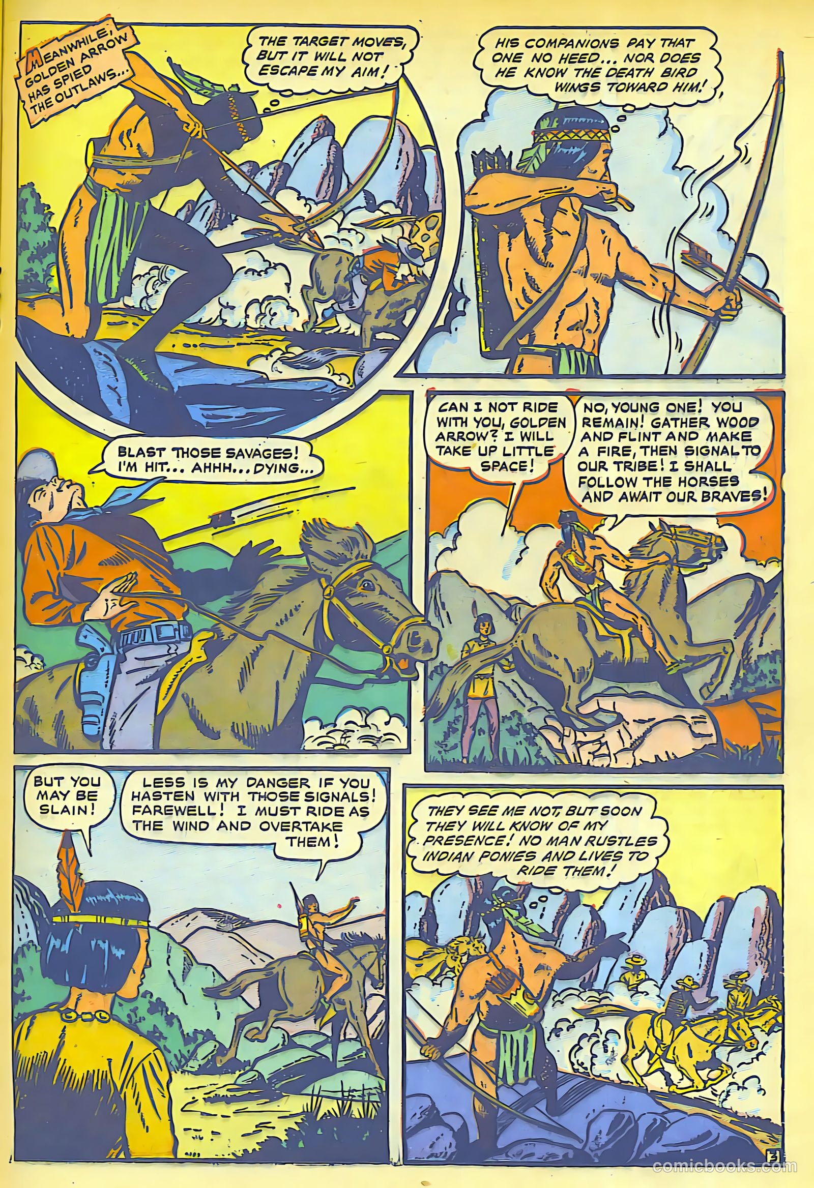 The Lone Rider #4 (1950) — page 18 of 31