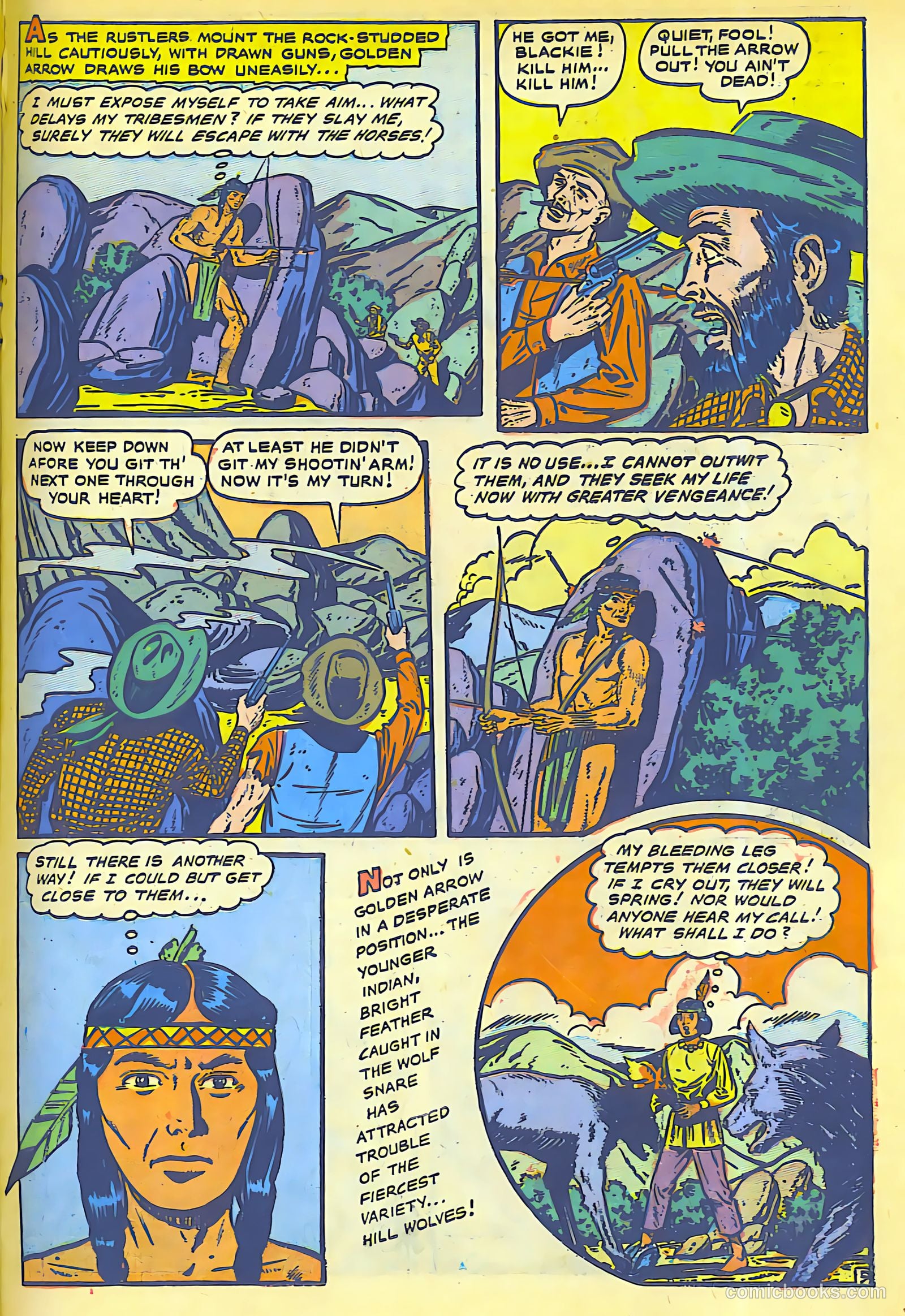 The Lone Rider #4 (1950) — page 20 of 31