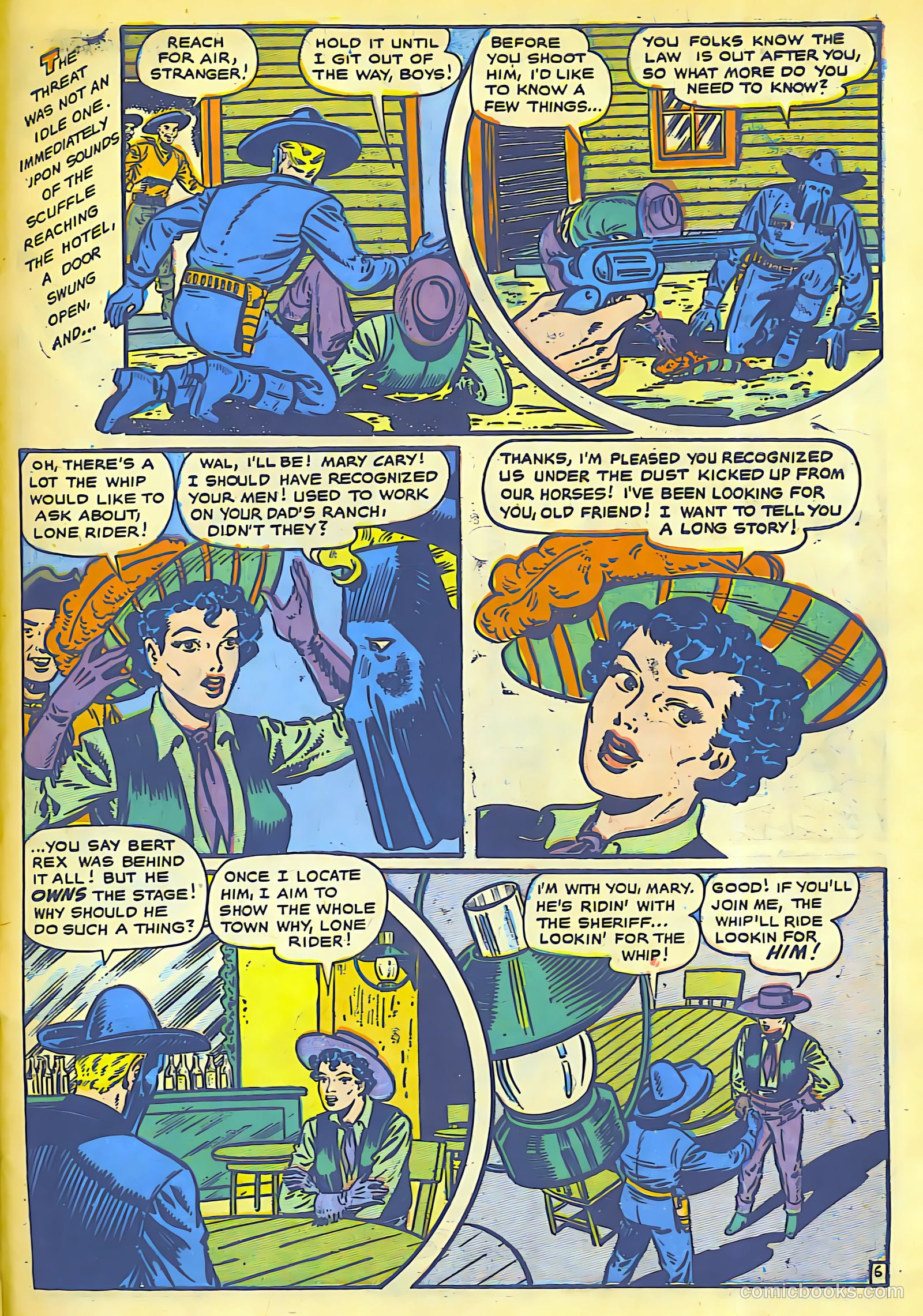 The Lone Rider #4 (1950) — page 28 of 31