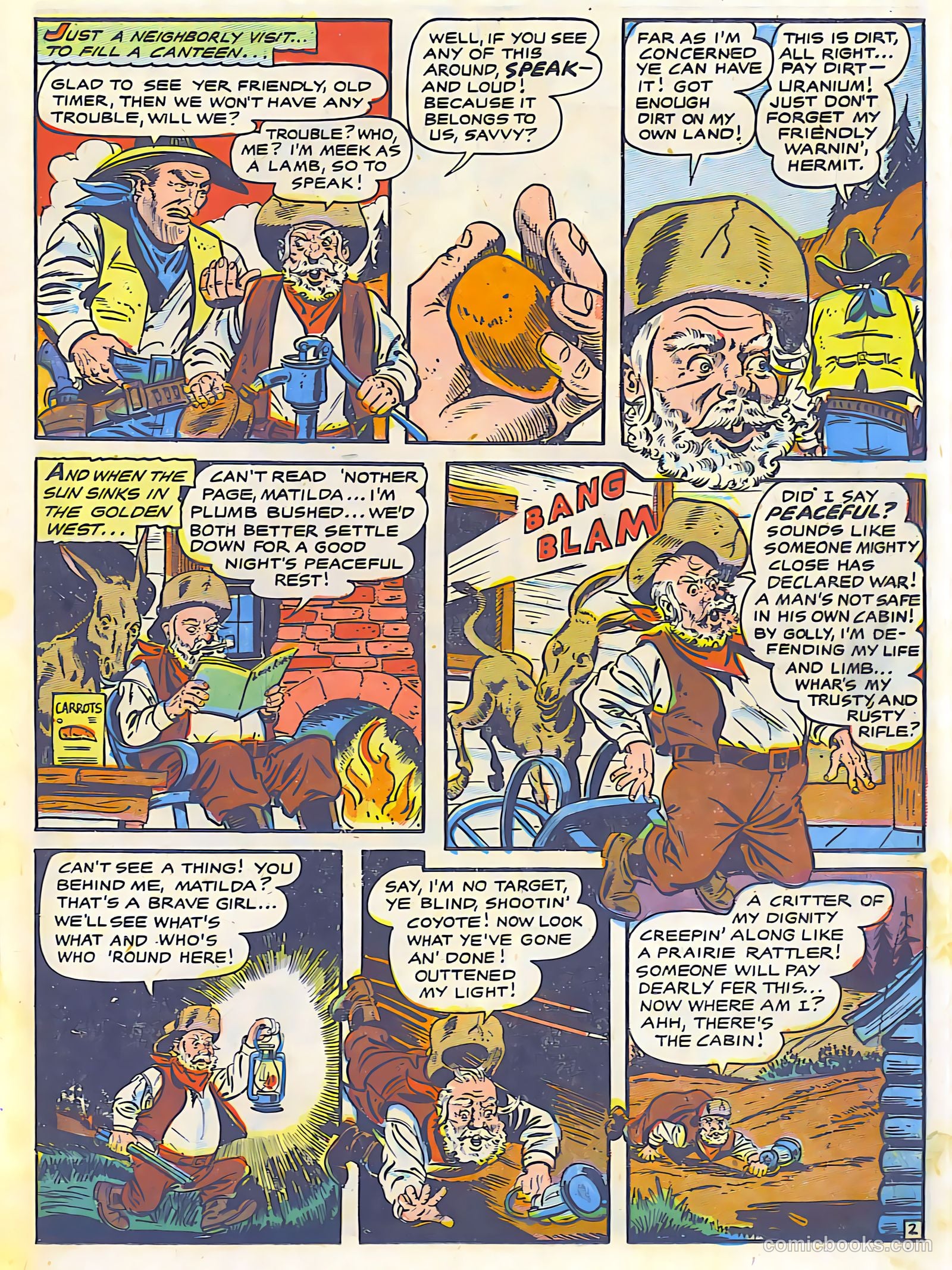 The Lone Rider #26 (1950) — page 13 of 36