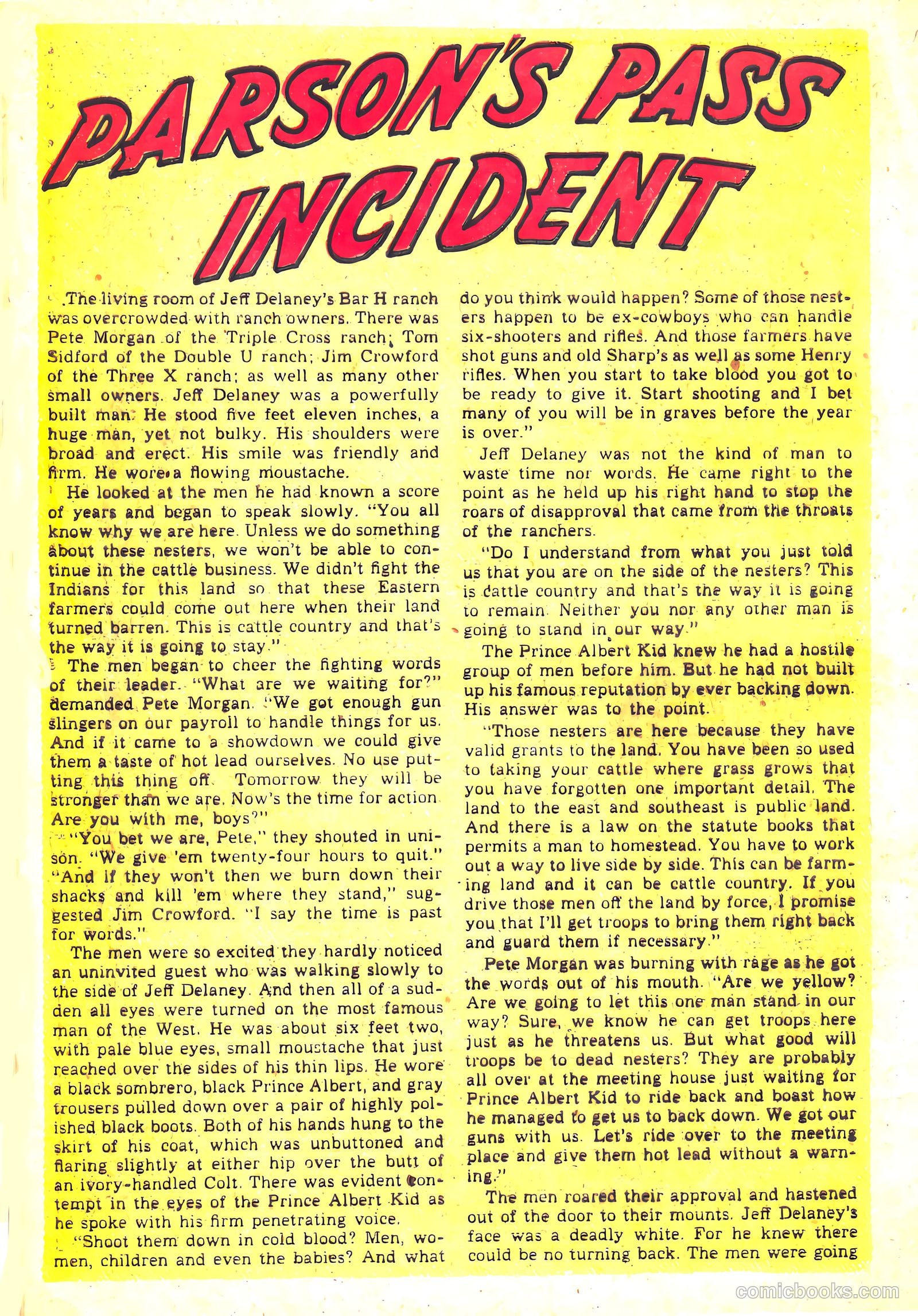The Lone Rider #26 (1950) — page 21 of 36