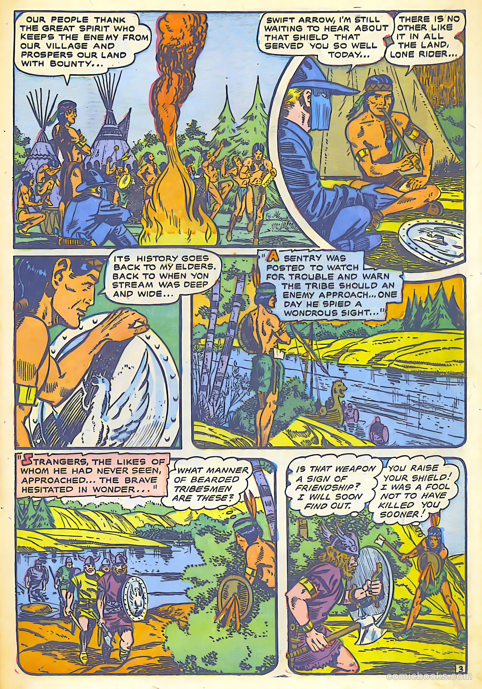The Lone Rider #7 (1950) — page 18 of 31