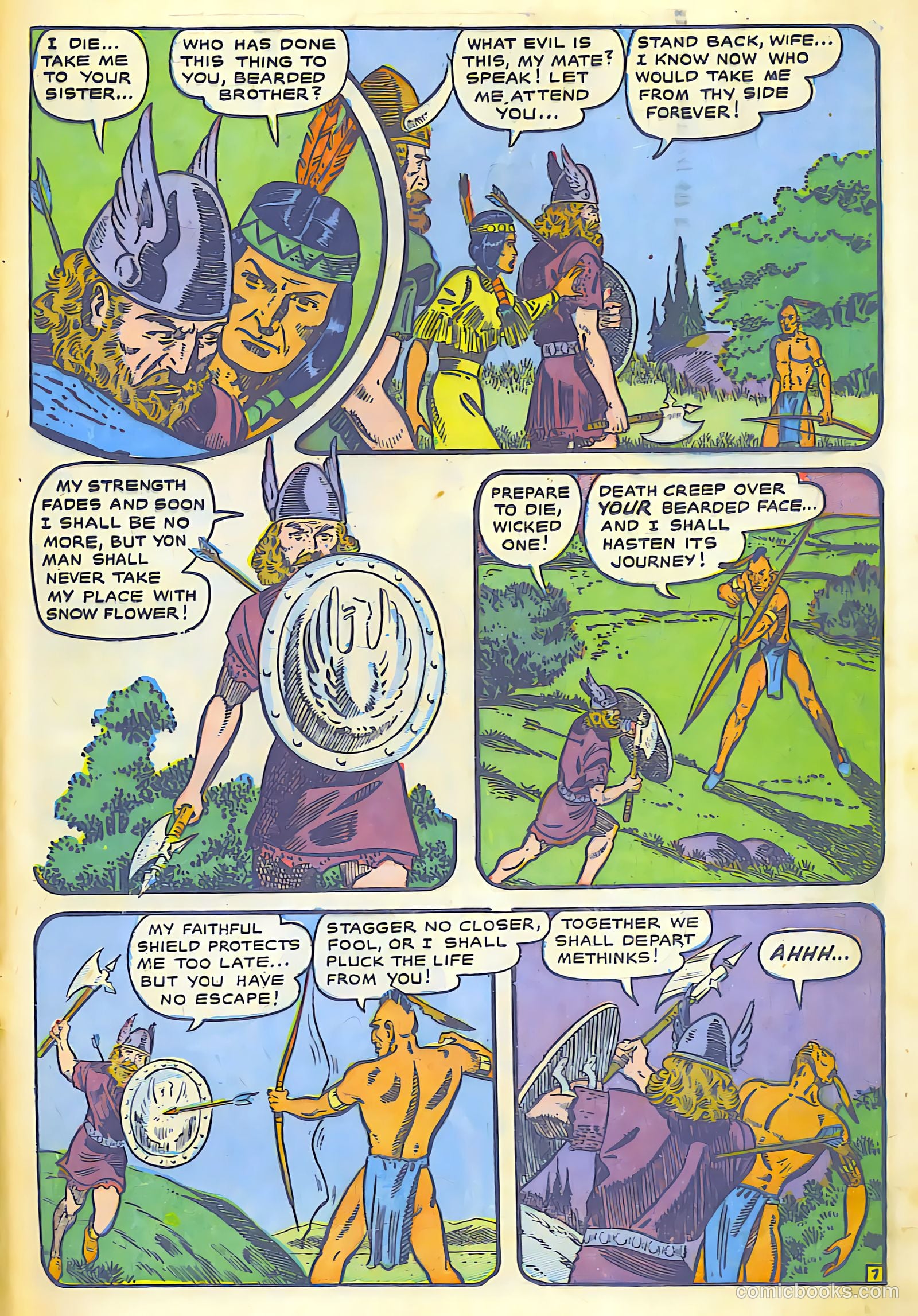 The Lone Rider #7 (1950) — page 22 of 31